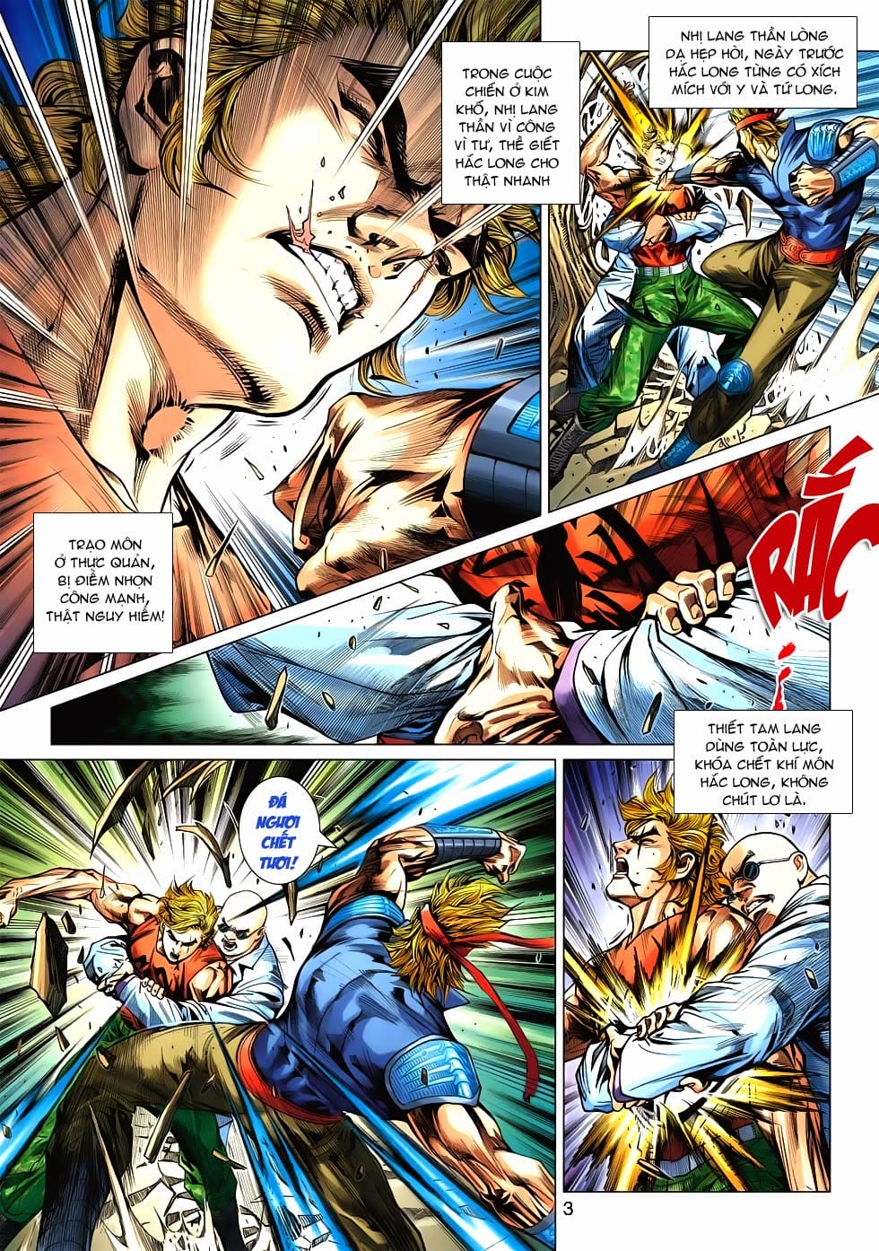 Truyện Tranh Tân Tác Long Hổ Môn trang 4