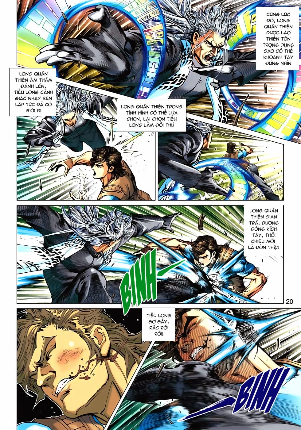 Truyện Tranh Tân Tác Long Hổ Môn trang 4