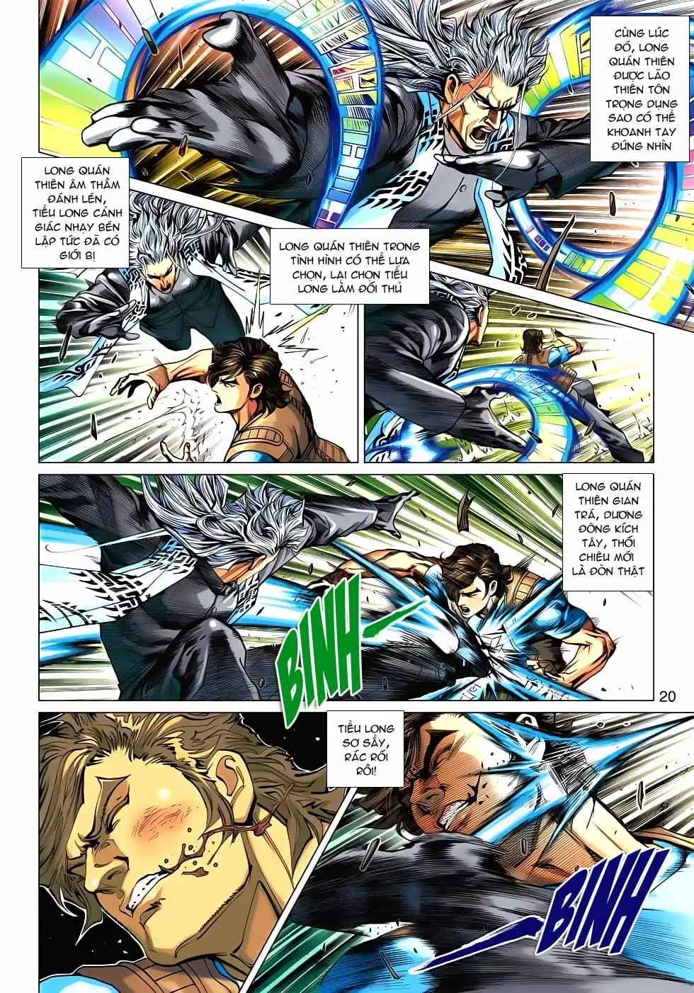 Truyện Tranh Tân Tác Long Hổ Môn trang 4