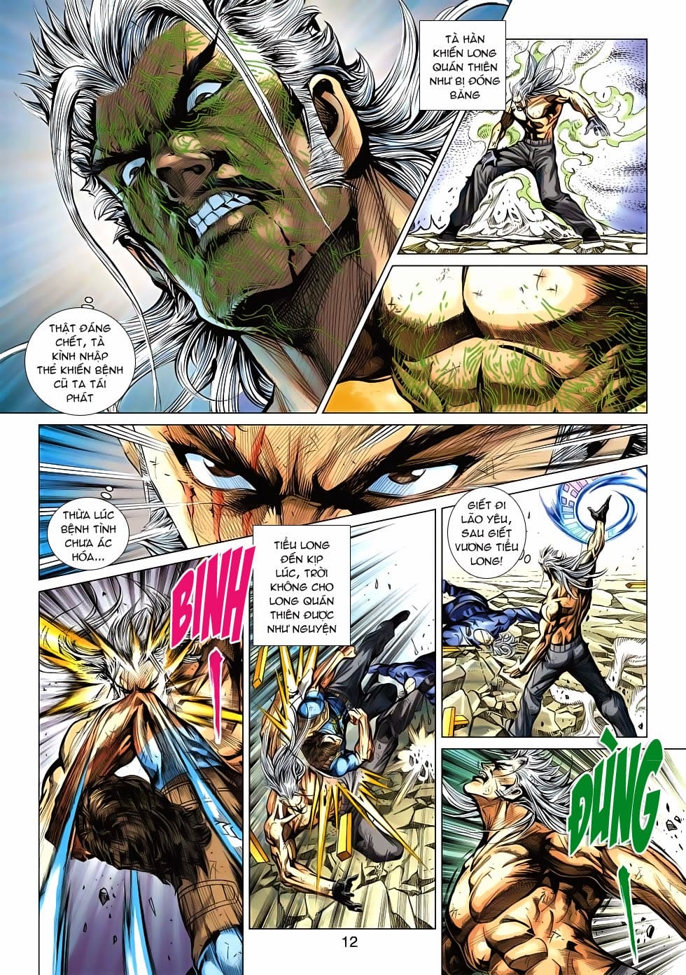 Truyện Tranh Tân Tác Long Hổ Môn trang 4