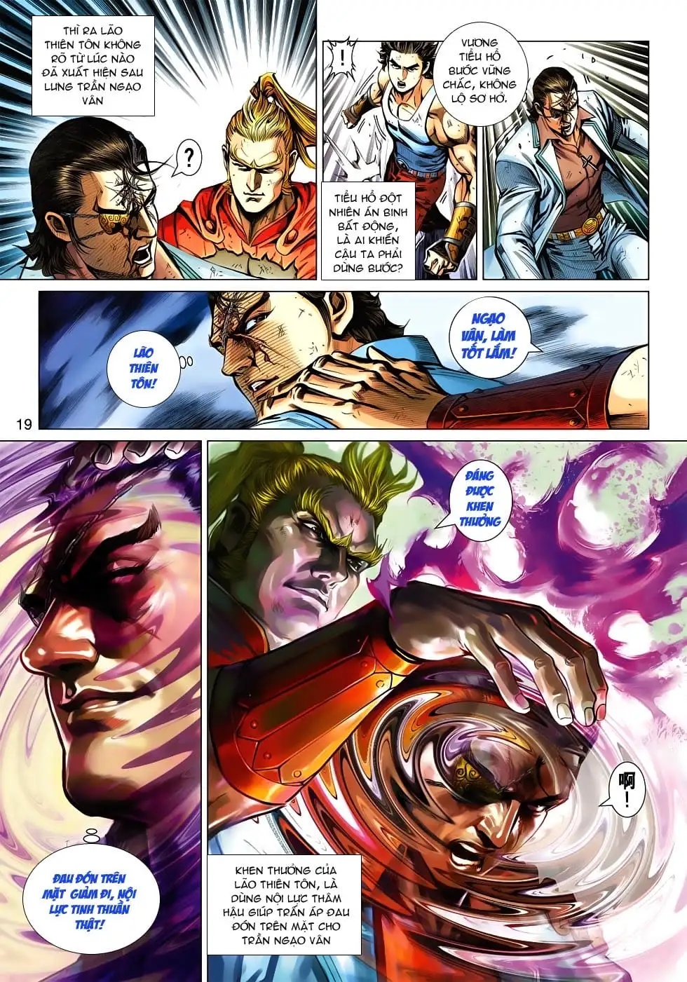 Truyện Tranh Tân Tác Long Hổ Môn trang 4