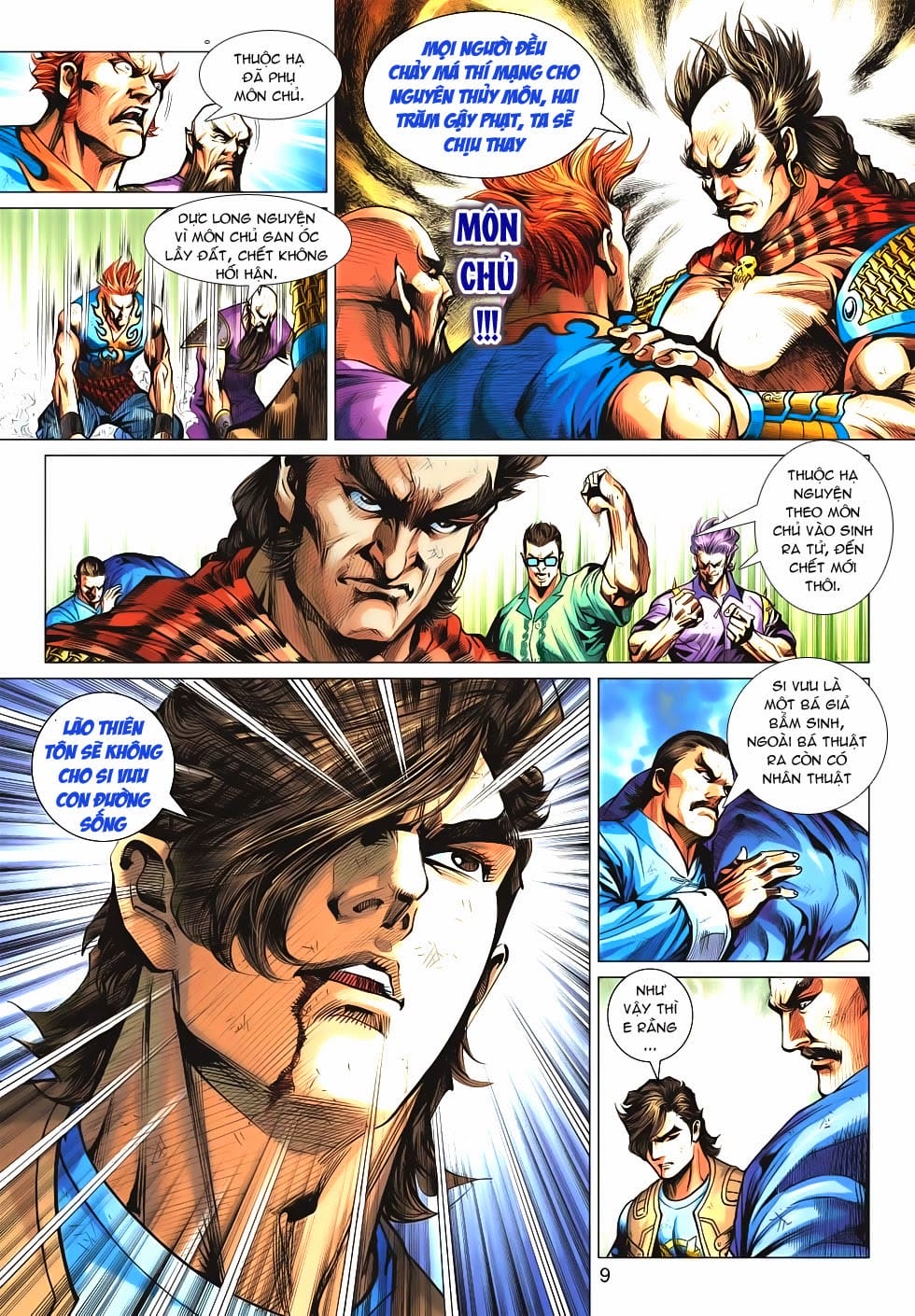 Truyện Tranh Tân Tác Long Hổ Môn trang 4