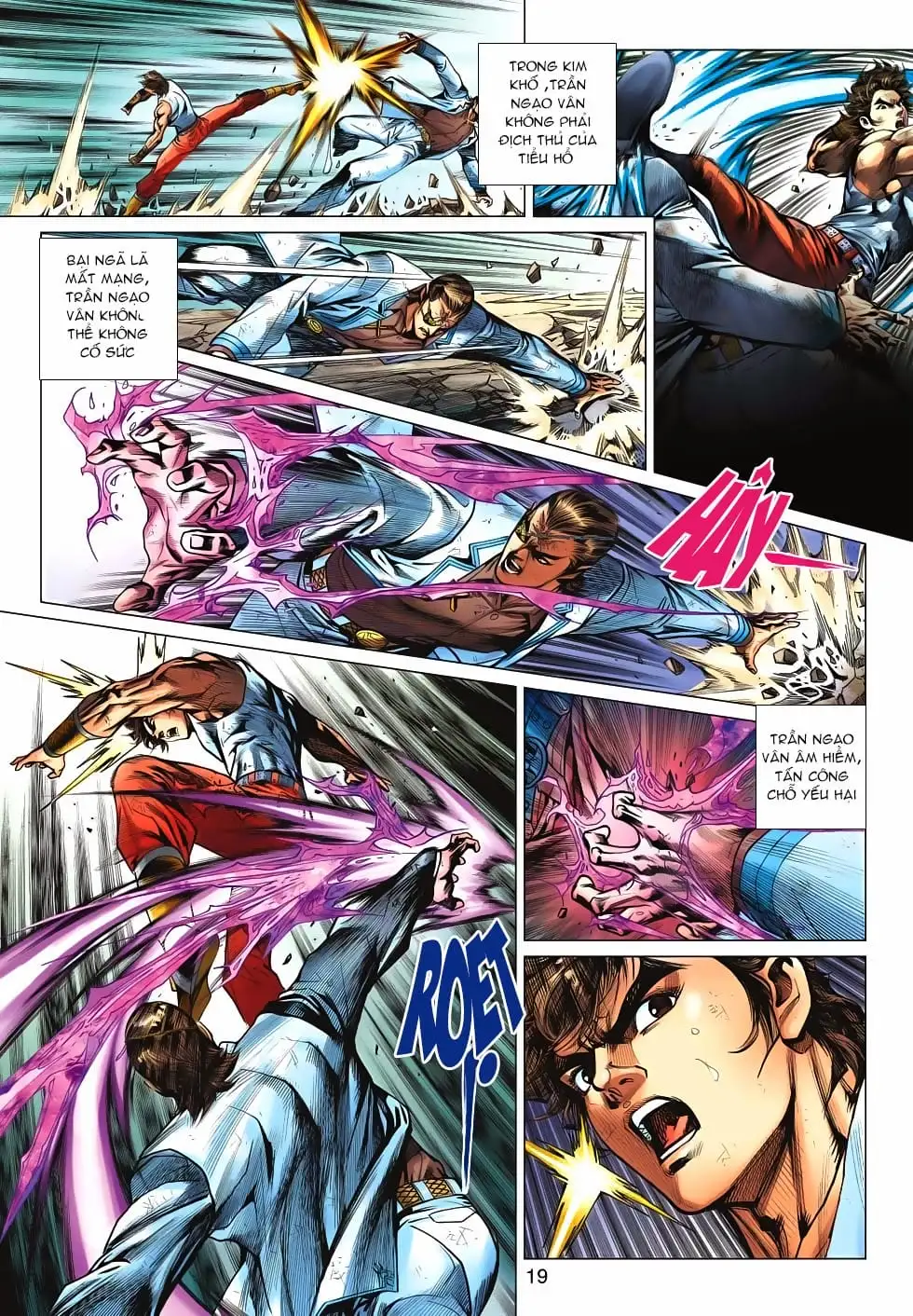 Truyện Tranh Tân Tác Long Hổ Môn trang 4