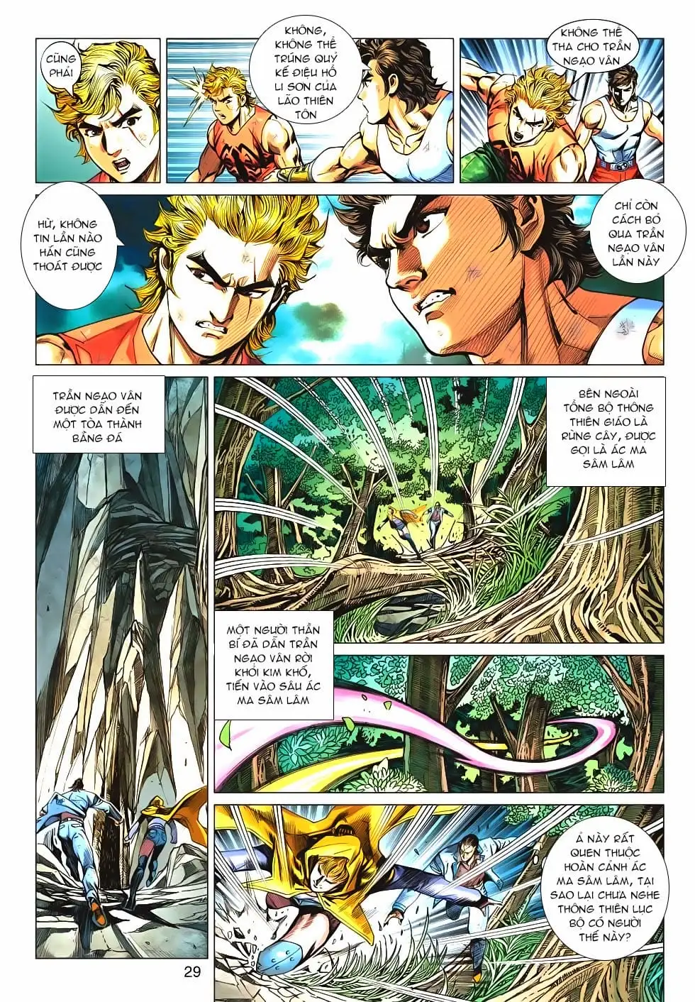 Truyện Tranh Tân Tác Long Hổ Môn trang 4