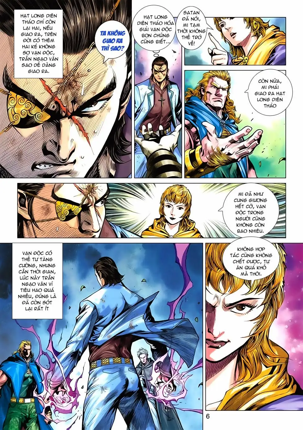 Truyện Tranh Tân Tác Long Hổ Môn trang 4