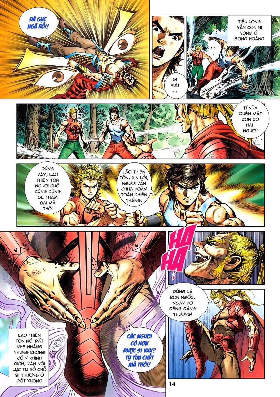 Truyện Tranh Tân Tác Long Hổ Môn trang 4
