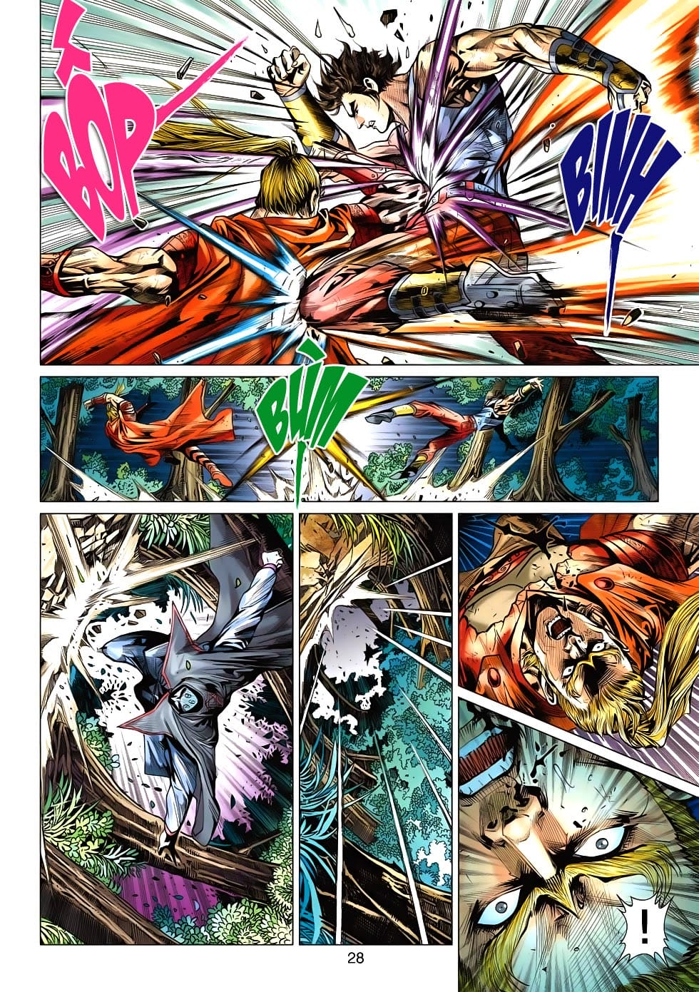 Truyện Tranh Tân Tác Long Hổ Môn trang 4