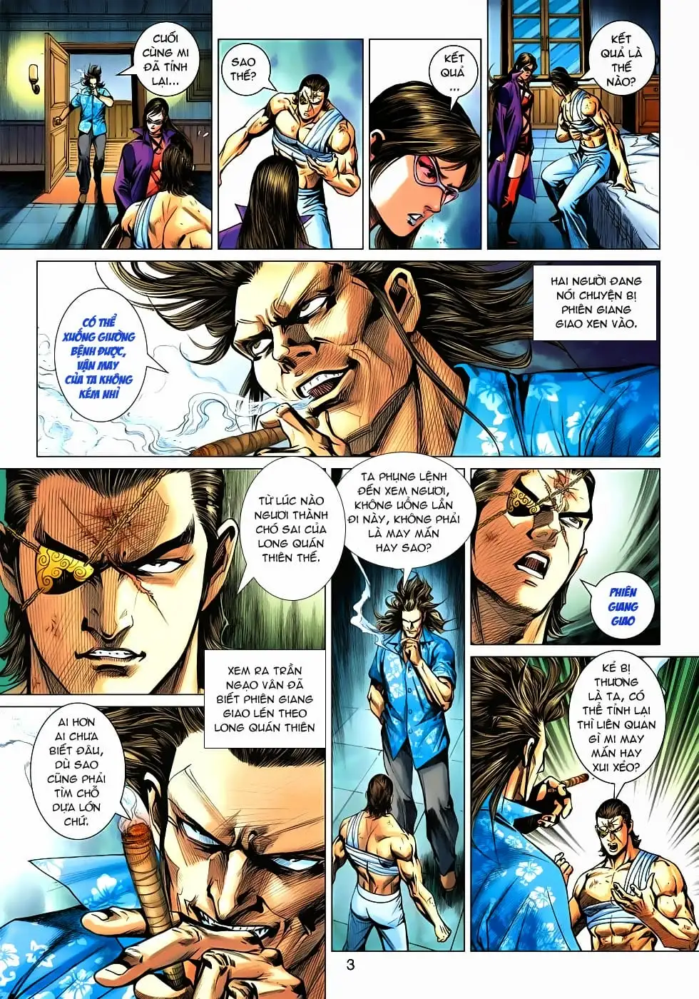 Truyện Tranh Tân Tác Long Hổ Môn trang 4