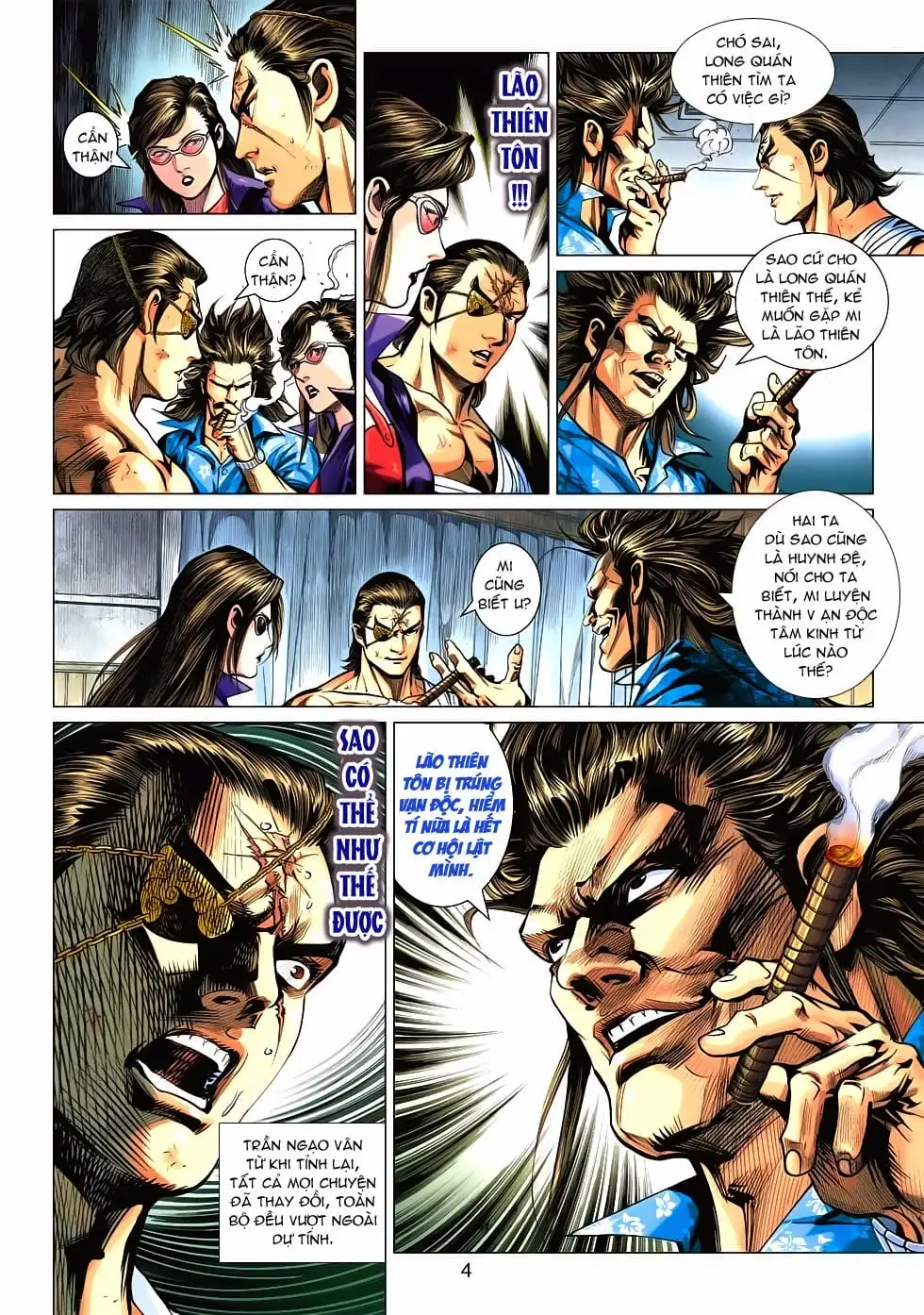 Truyện Tranh Tân Tác Long Hổ Môn trang 4