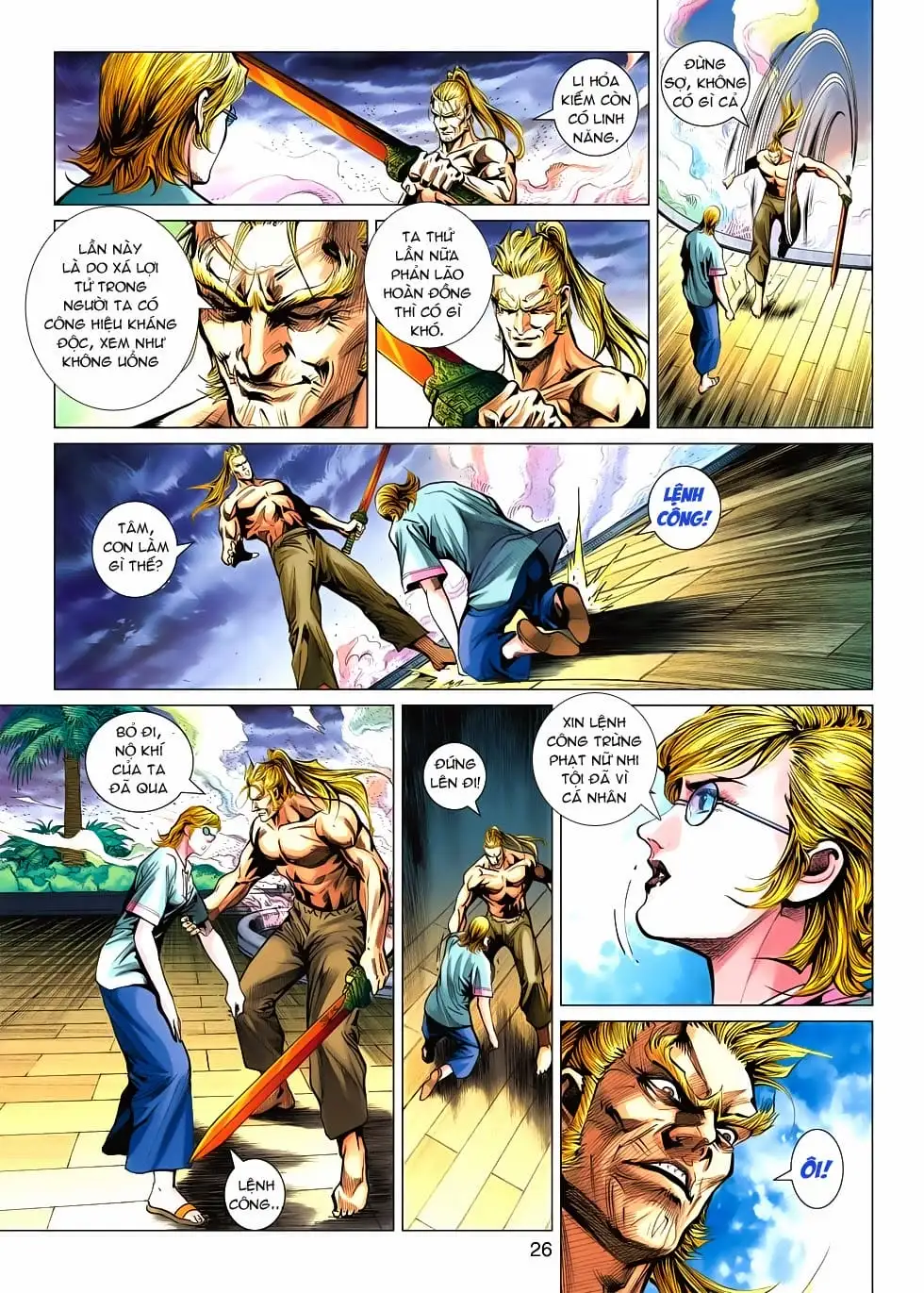 Truyện Tranh Tân Tác Long Hổ Môn trang 4