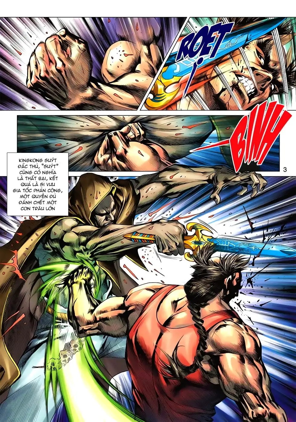 Truyện Tranh Tân Tác Long Hổ Môn trang 4