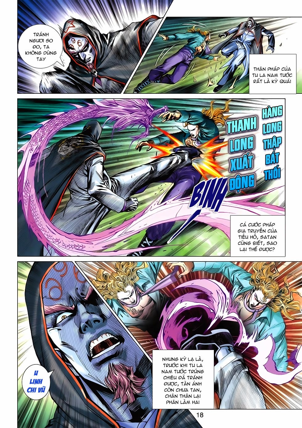 Truyện Tranh Tân Tác Long Hổ Môn trang 4