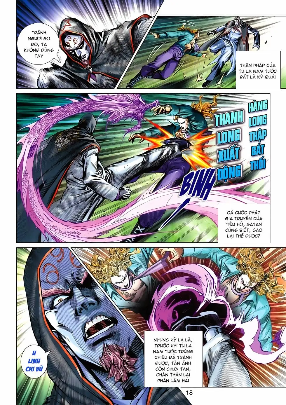 Truyện Tranh Tân Tác Long Hổ Môn trang 4
