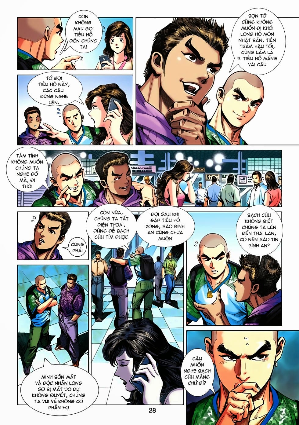 Truyện Tranh Tân Tác Long Hổ Môn trang 4