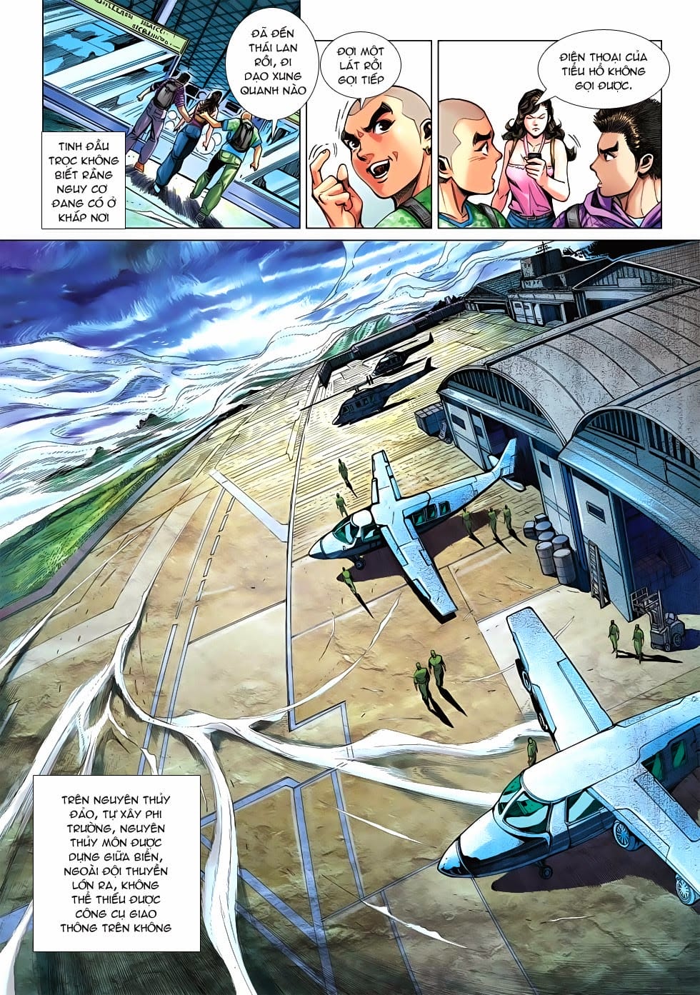 Truyện Tranh Tân Tác Long Hổ Môn trang 4