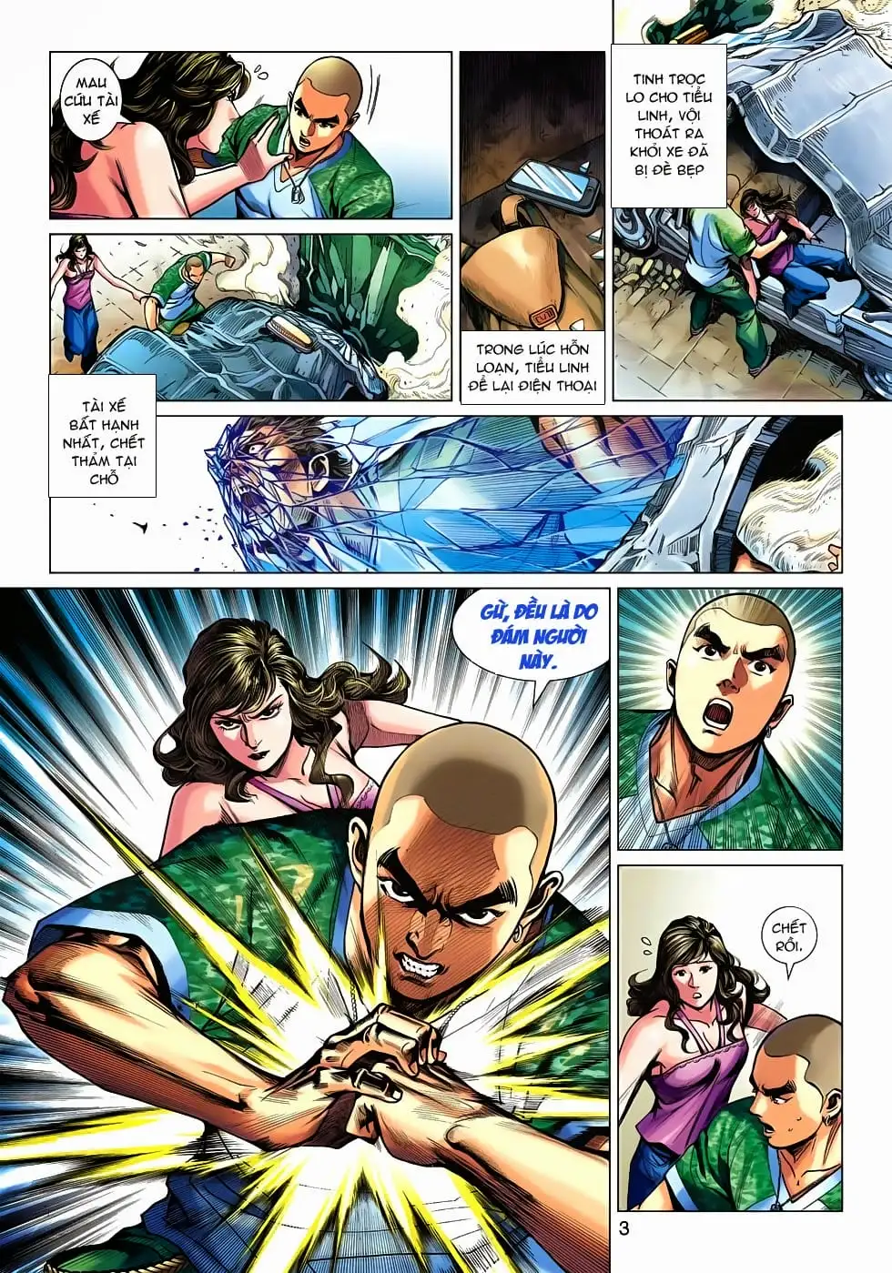 Truyện Tranh Tân Tác Long Hổ Môn trang 4