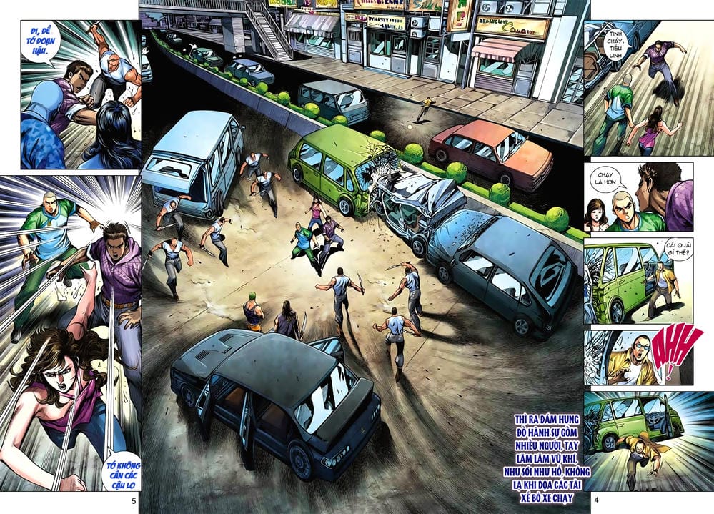 Truyện Tranh Tân Tác Long Hổ Môn trang 4