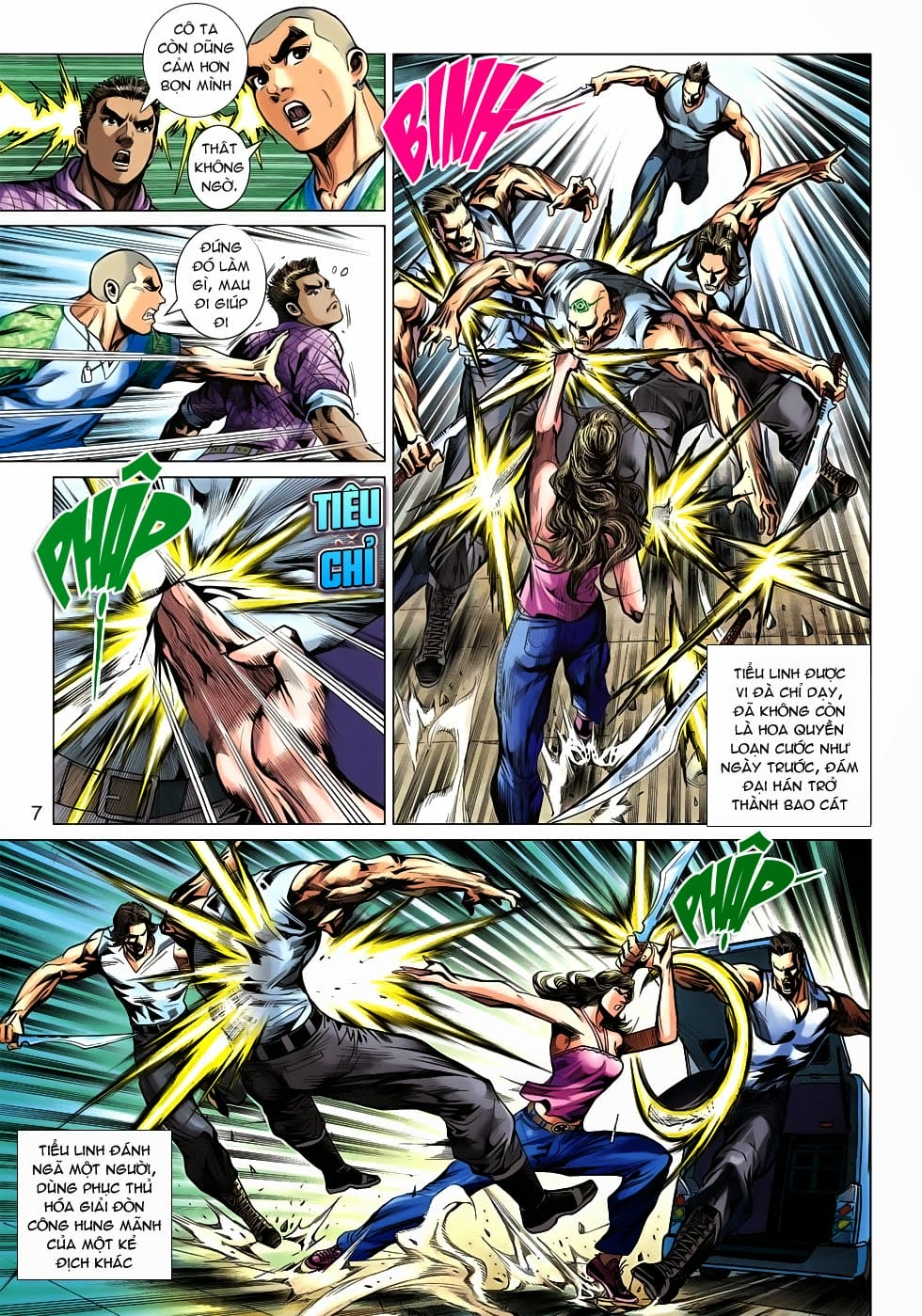 Truyện Tranh Tân Tác Long Hổ Môn trang 4