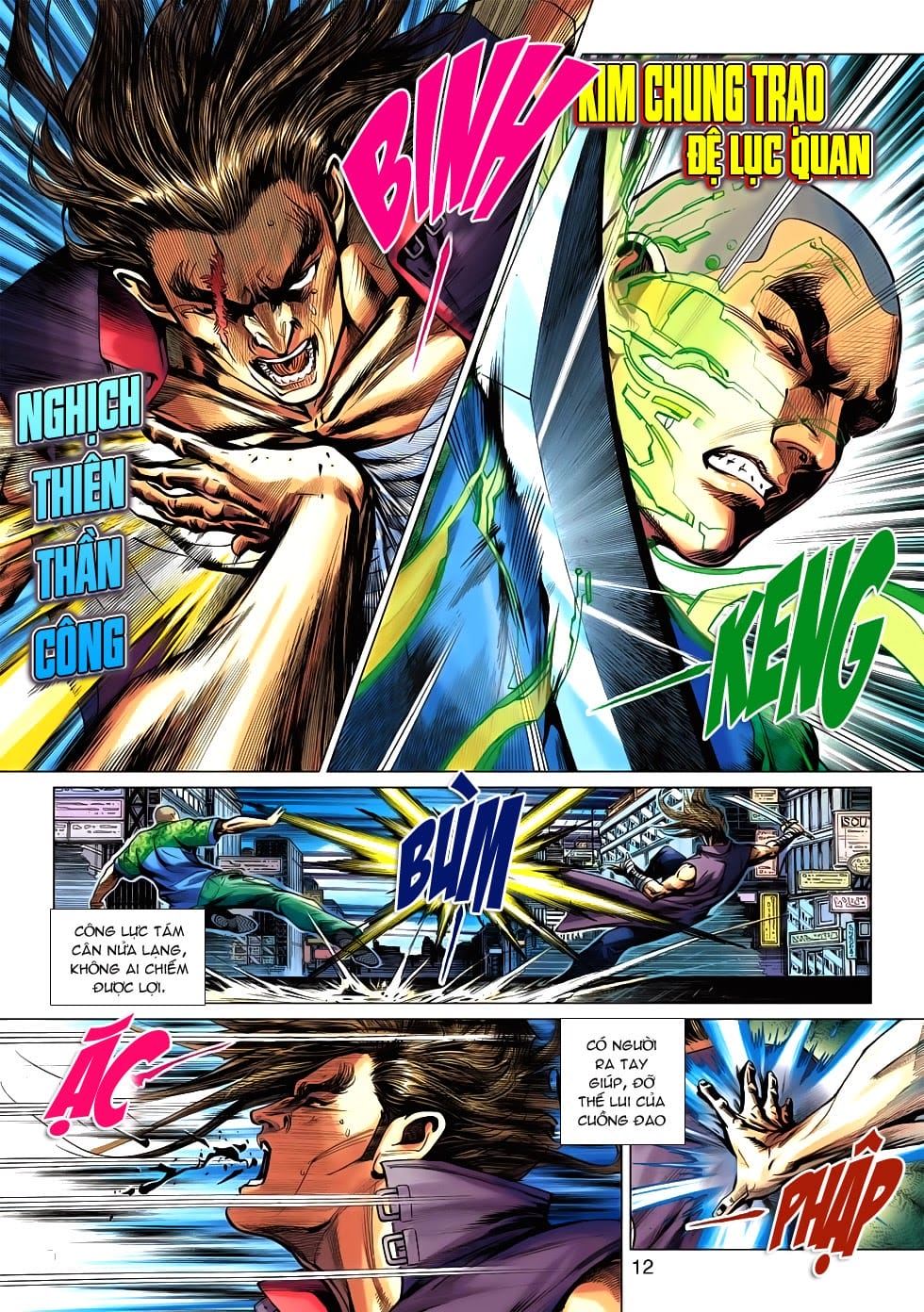 Truyện Tranh Tân Tác Long Hổ Môn trang 4