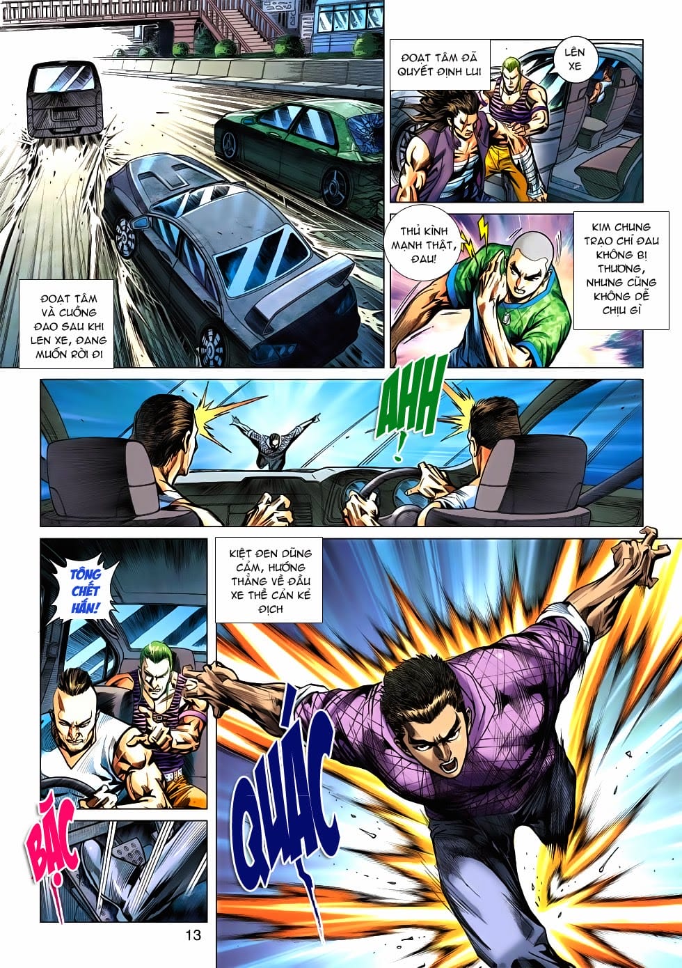 Truyện Tranh Tân Tác Long Hổ Môn trang 4