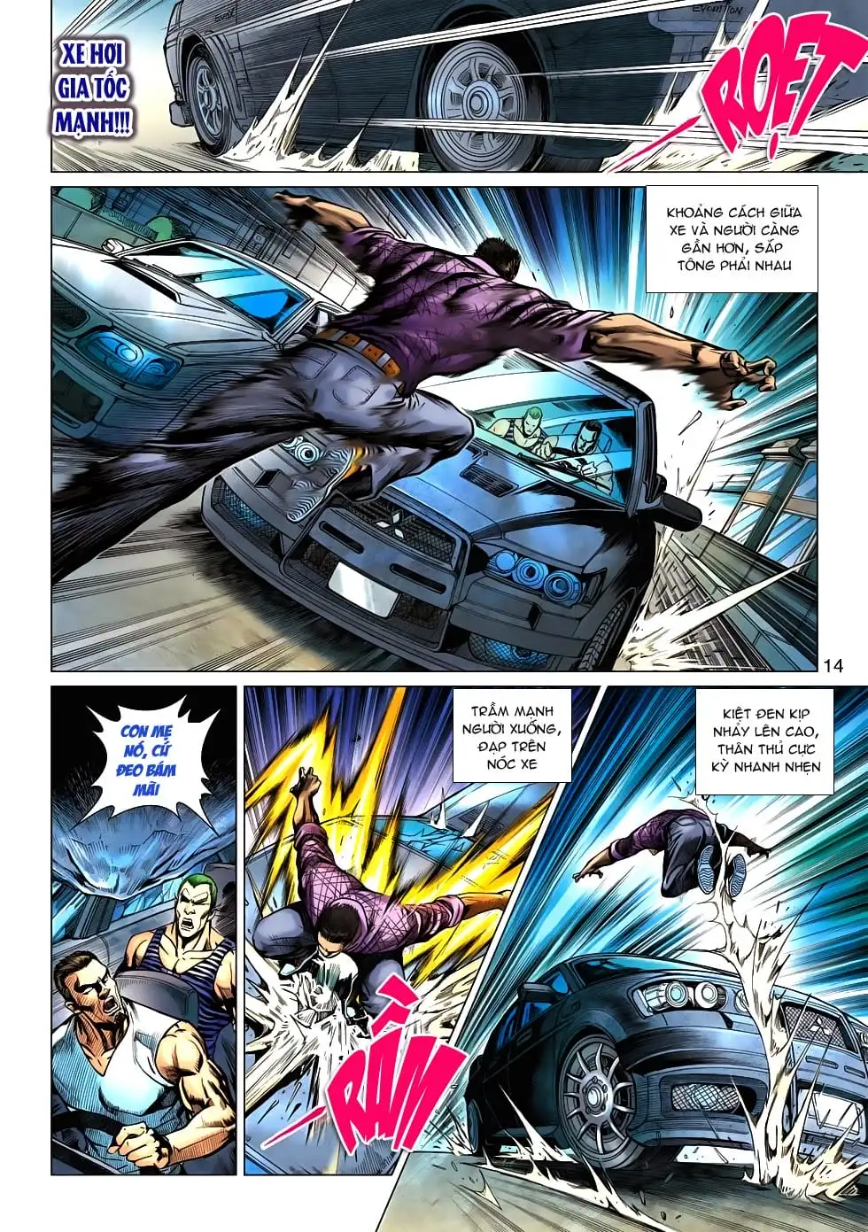 Truyện Tranh Tân Tác Long Hổ Môn trang 4