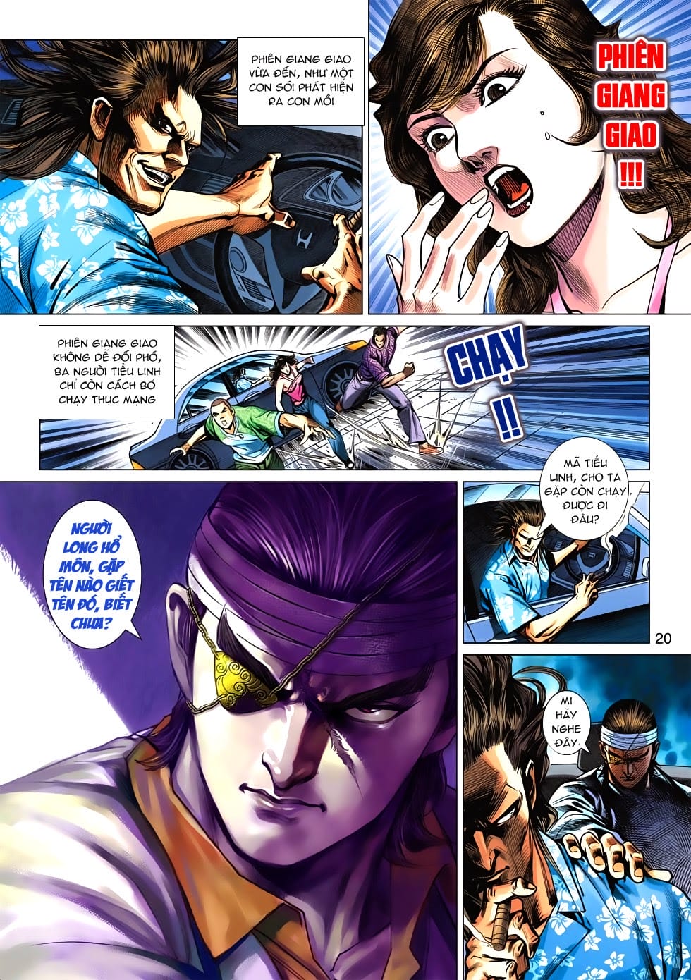 Truyện Tranh Tân Tác Long Hổ Môn trang 4