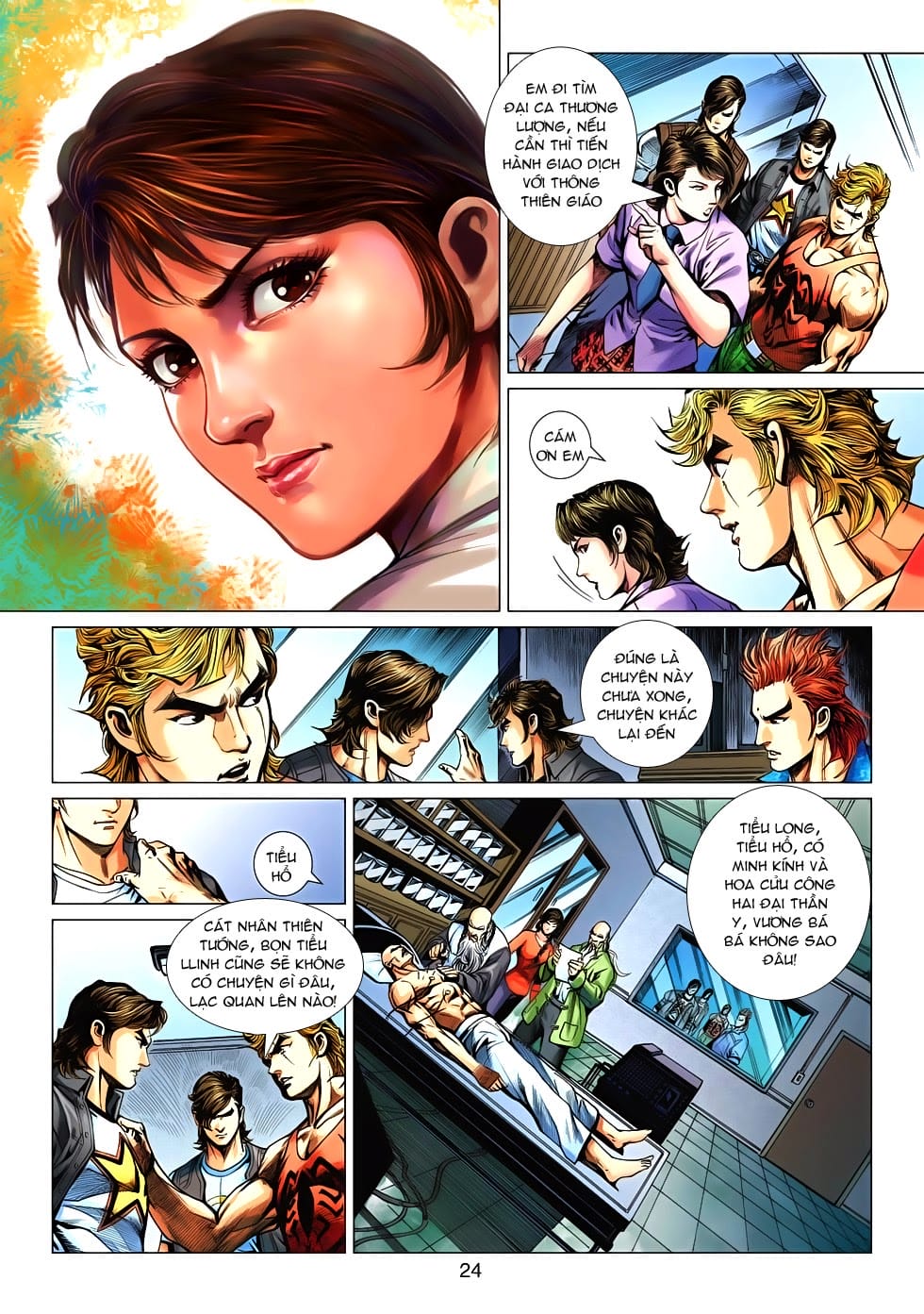 Truyện Tranh Tân Tác Long Hổ Môn trang 4