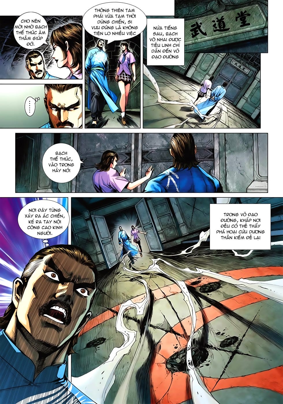 Truyện Tranh Tân Tác Long Hổ Môn trang 4