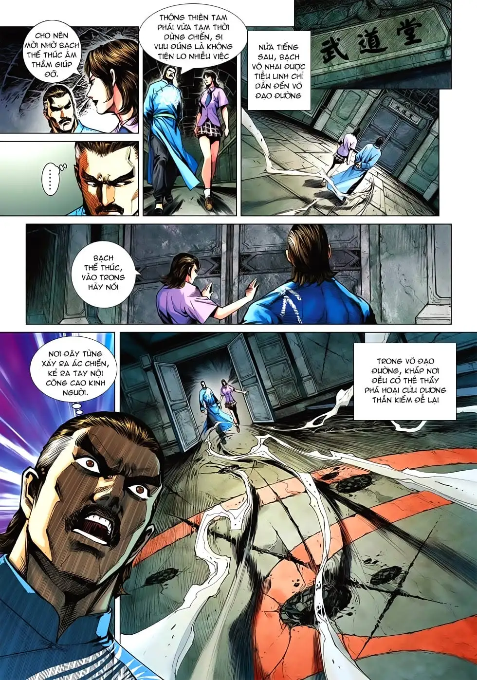 Truyện Tranh Tân Tác Long Hổ Môn trang 4