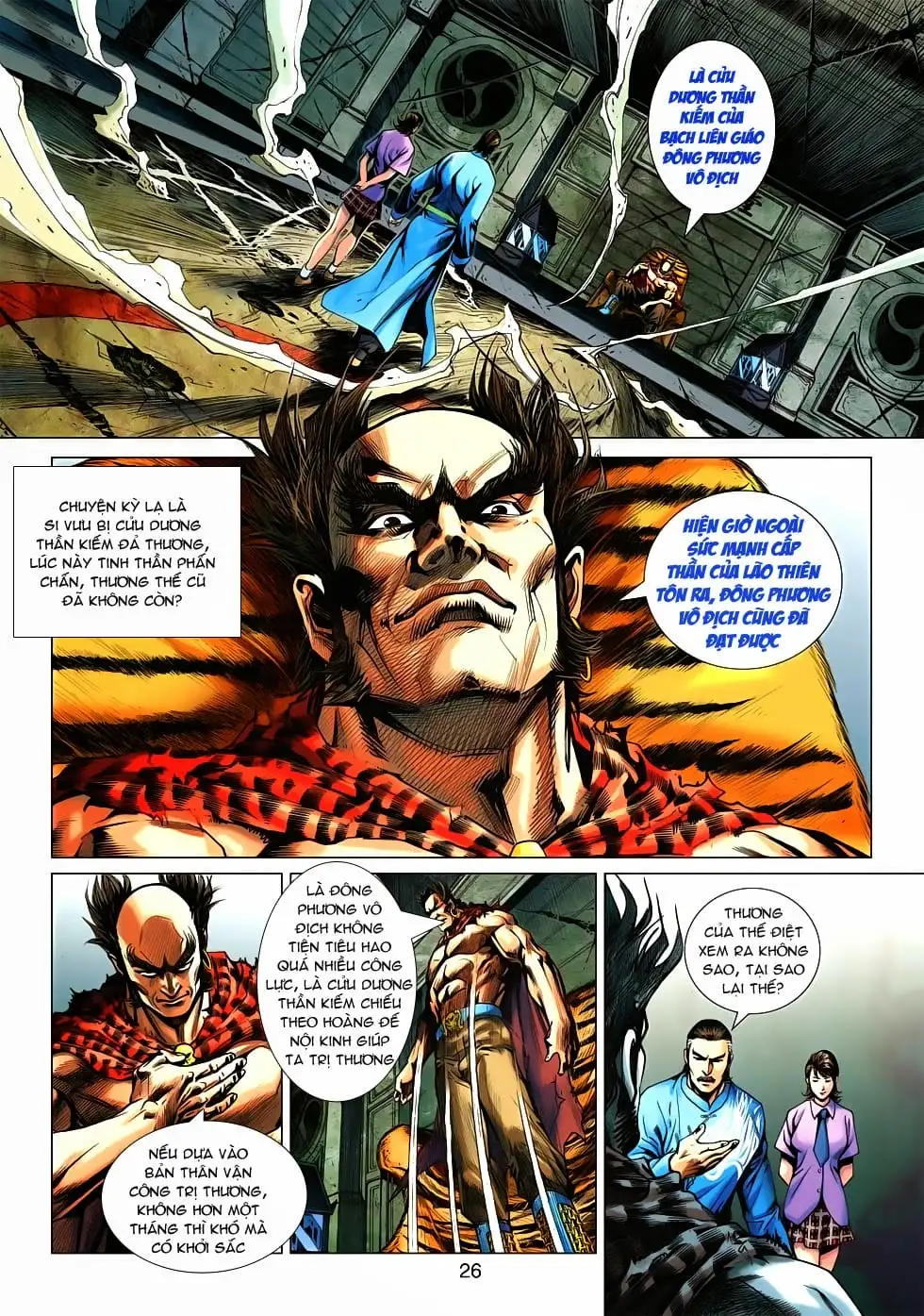 Truyện Tranh Tân Tác Long Hổ Môn trang 4