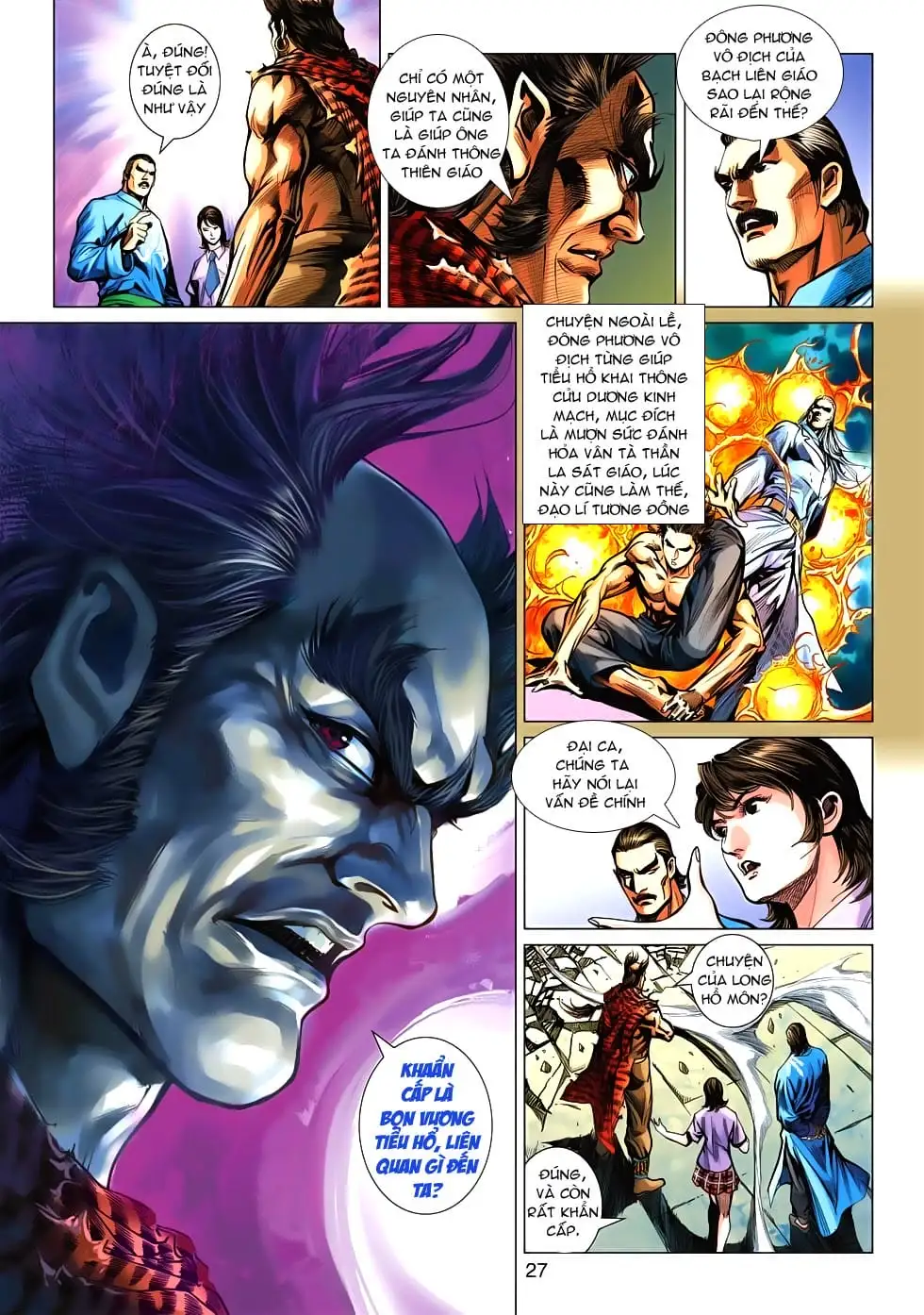 Truyện Tranh Tân Tác Long Hổ Môn trang 4