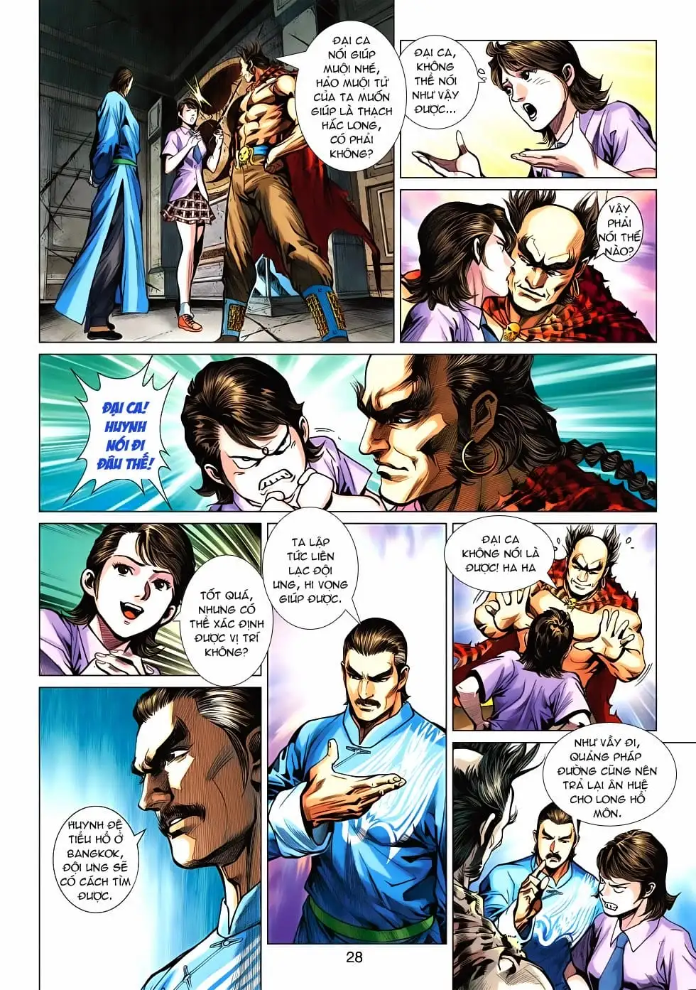 Truyện Tranh Tân Tác Long Hổ Môn trang 4