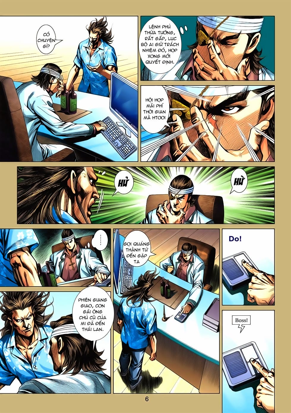 Truyện Tranh Tân Tác Long Hổ Môn trang 4