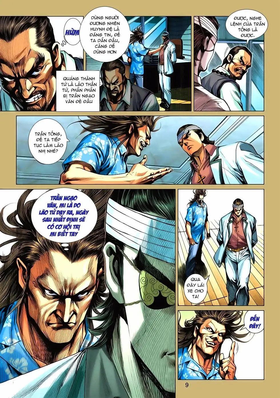 Truyện Tranh Tân Tác Long Hổ Môn trang 4