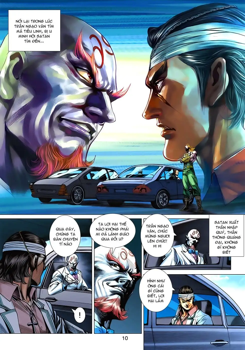 Truyện Tranh Tân Tác Long Hổ Môn trang 4