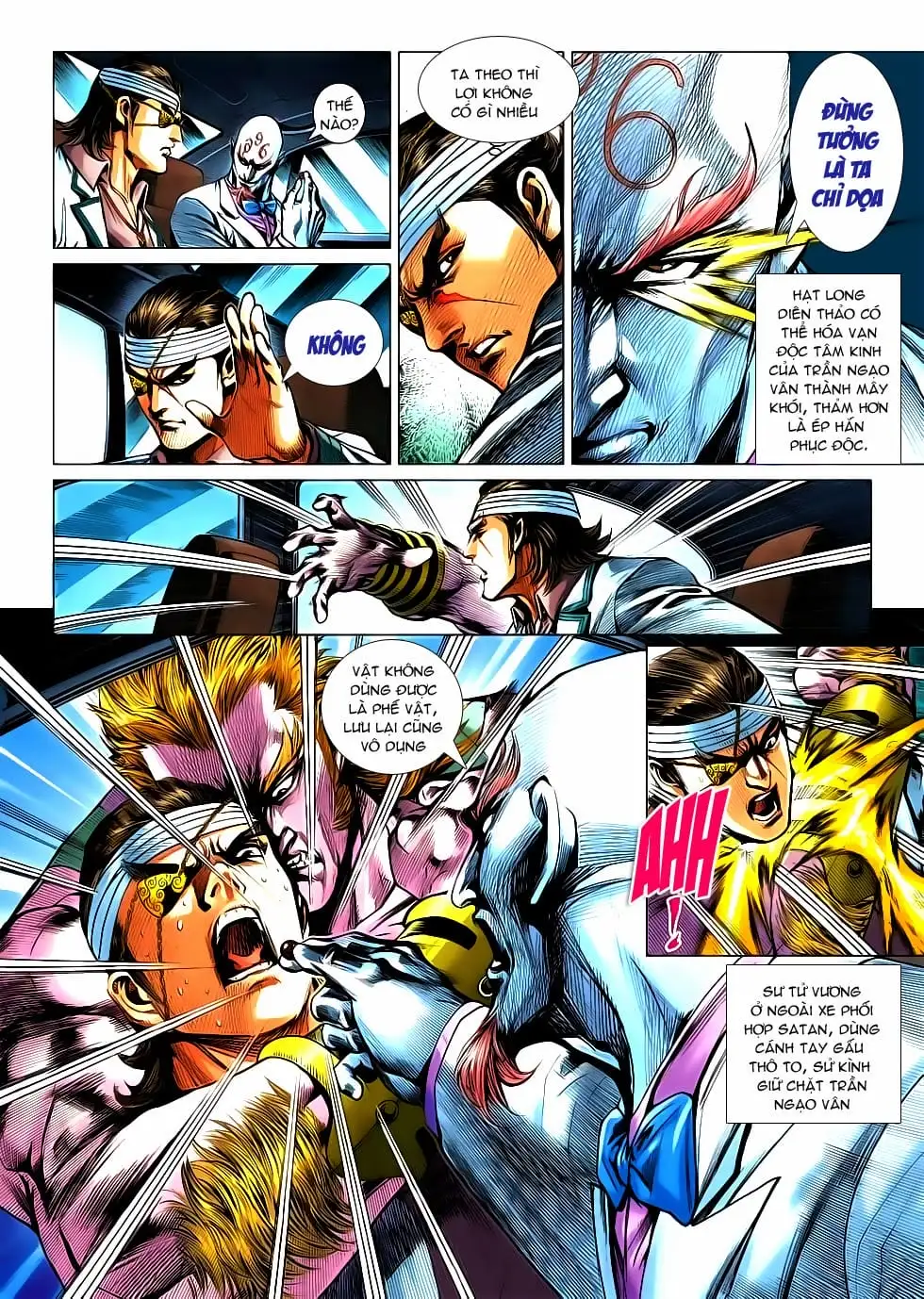 Truyện Tranh Tân Tác Long Hổ Môn trang 4