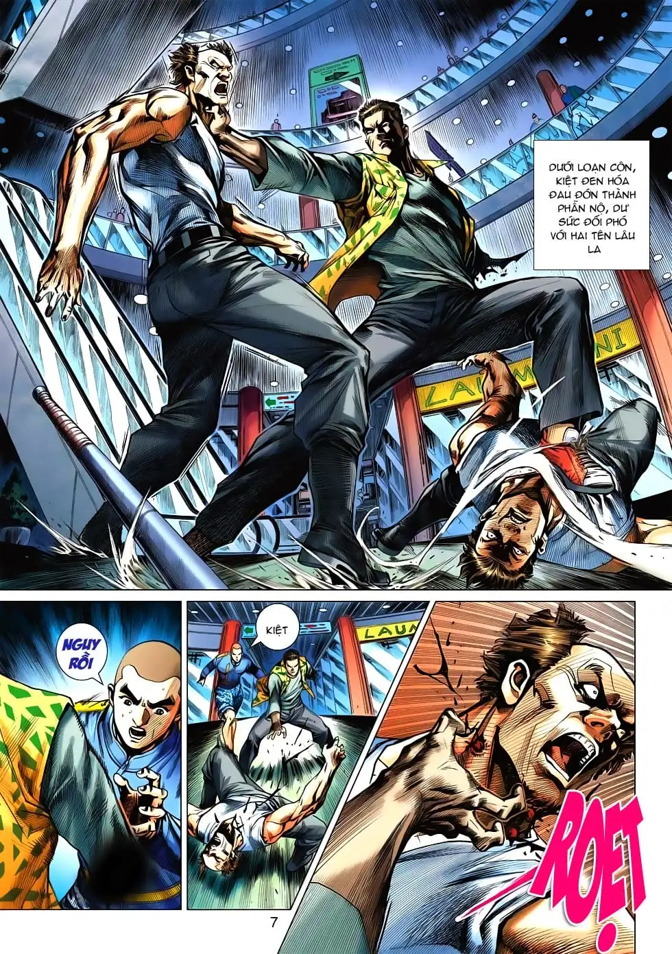 Truyện Tranh Tân Tác Long Hổ Môn trang 4