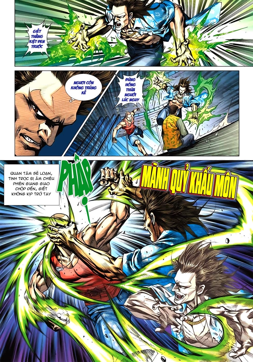 Truyện Tranh Tân Tác Long Hổ Môn trang 4