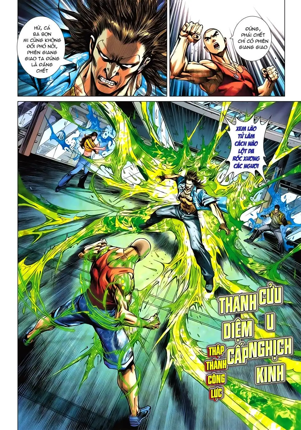 Truyện Tranh Tân Tác Long Hổ Môn trang 4