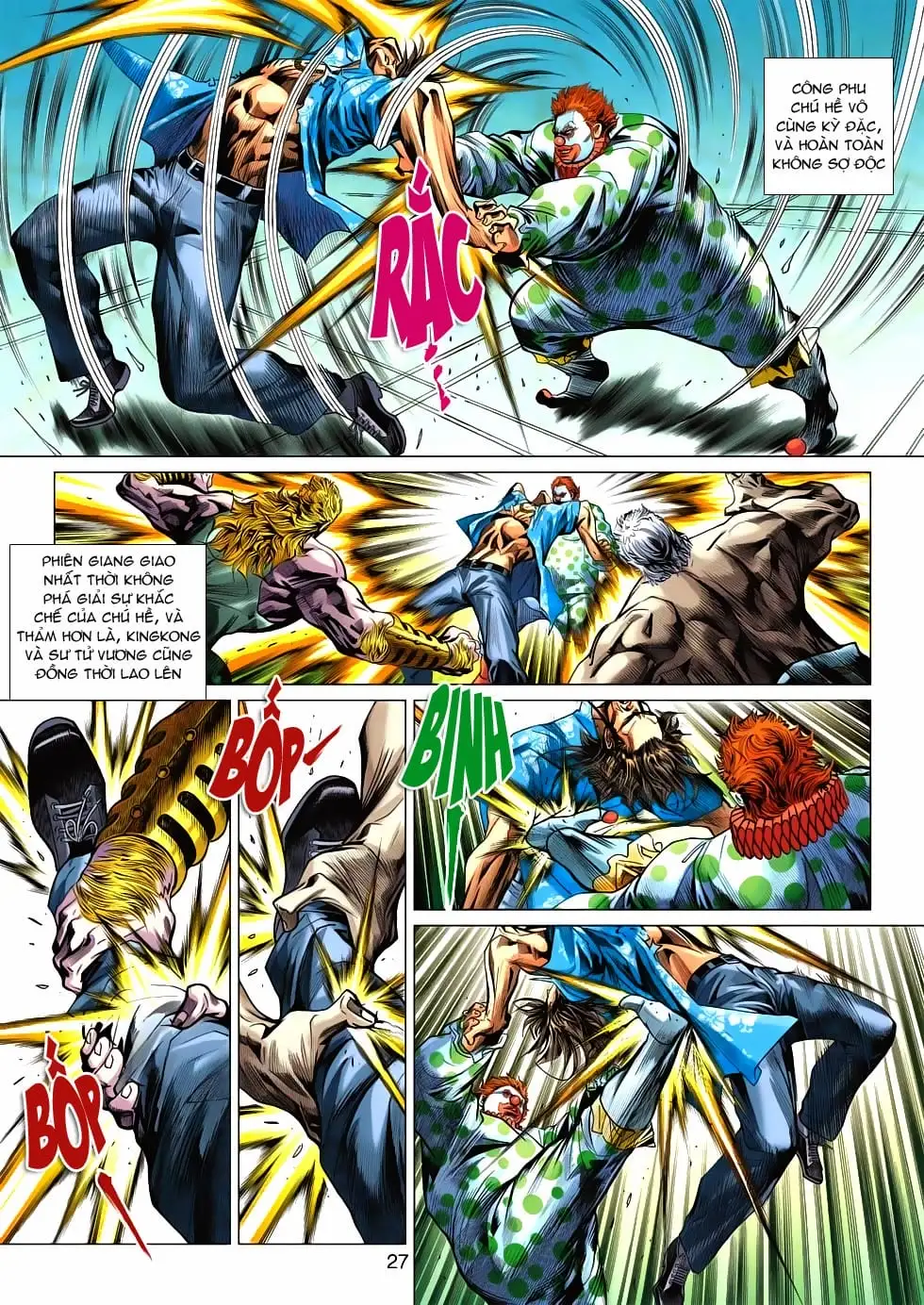 Truyện Tranh Tân Tác Long Hổ Môn trang 4