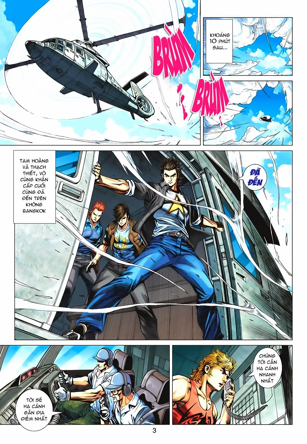 Truyện Tranh Tân Tác Long Hổ Môn trang 4