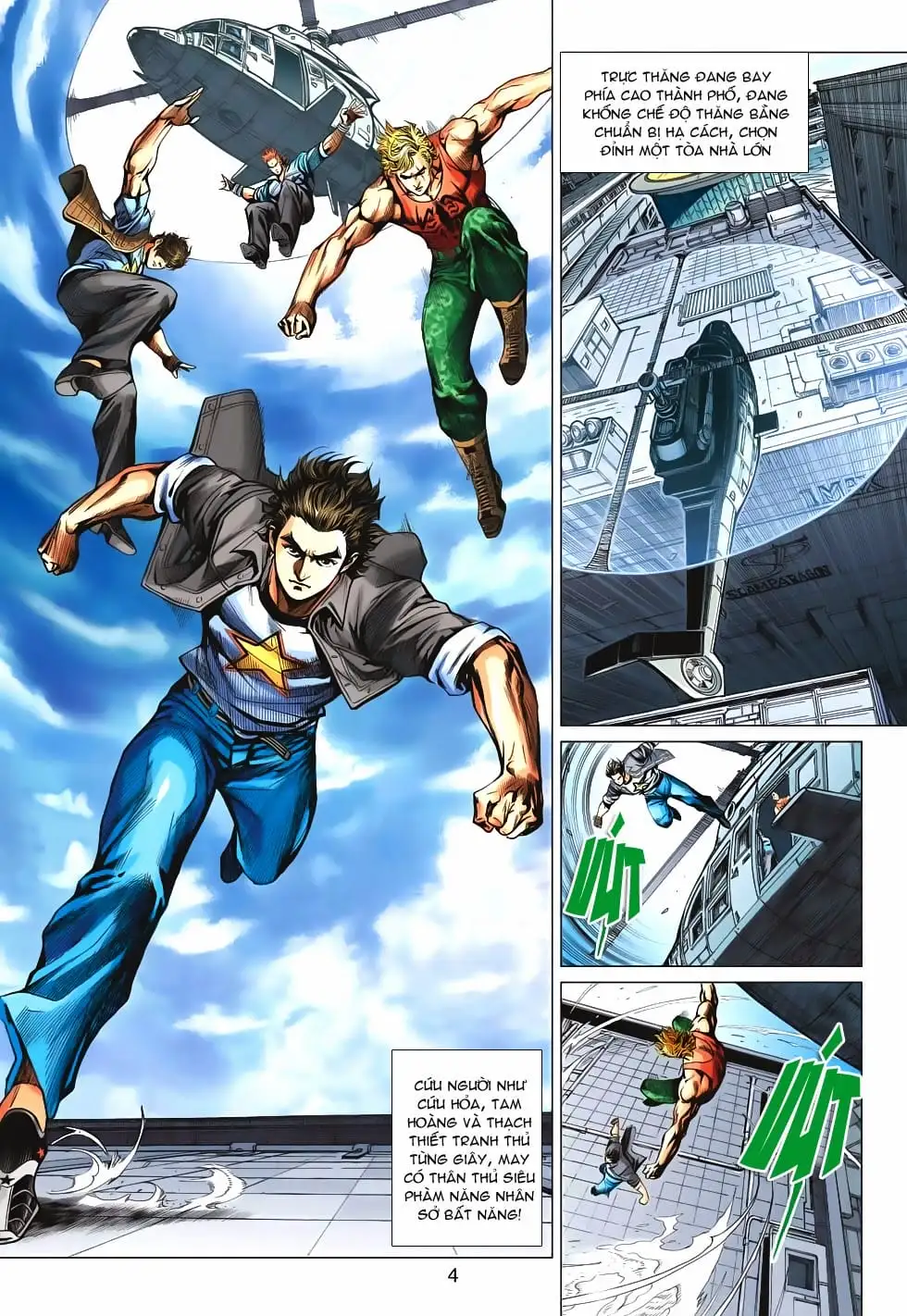 Truyện Tranh Tân Tác Long Hổ Môn trang 4