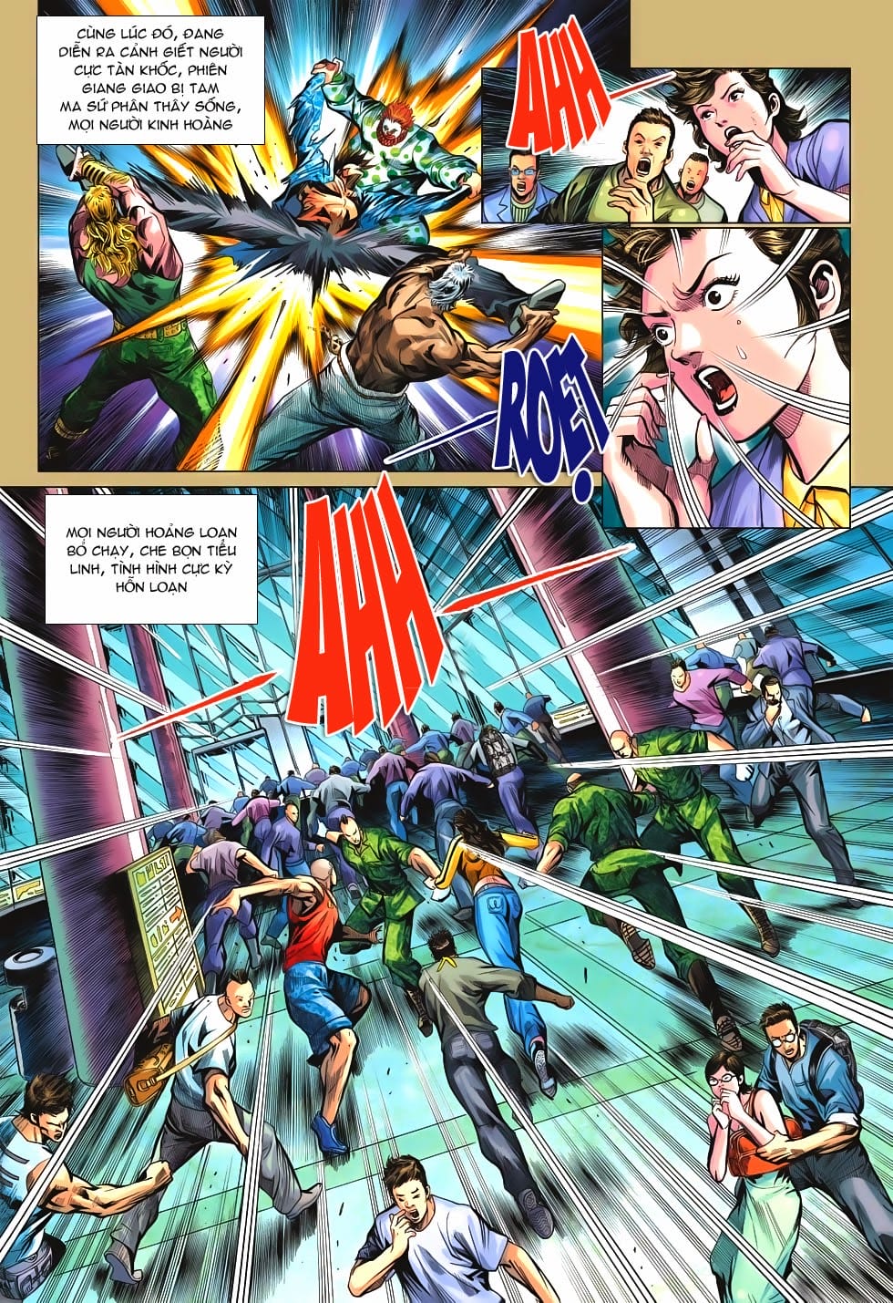 Truyện Tranh Tân Tác Long Hổ Môn trang 4