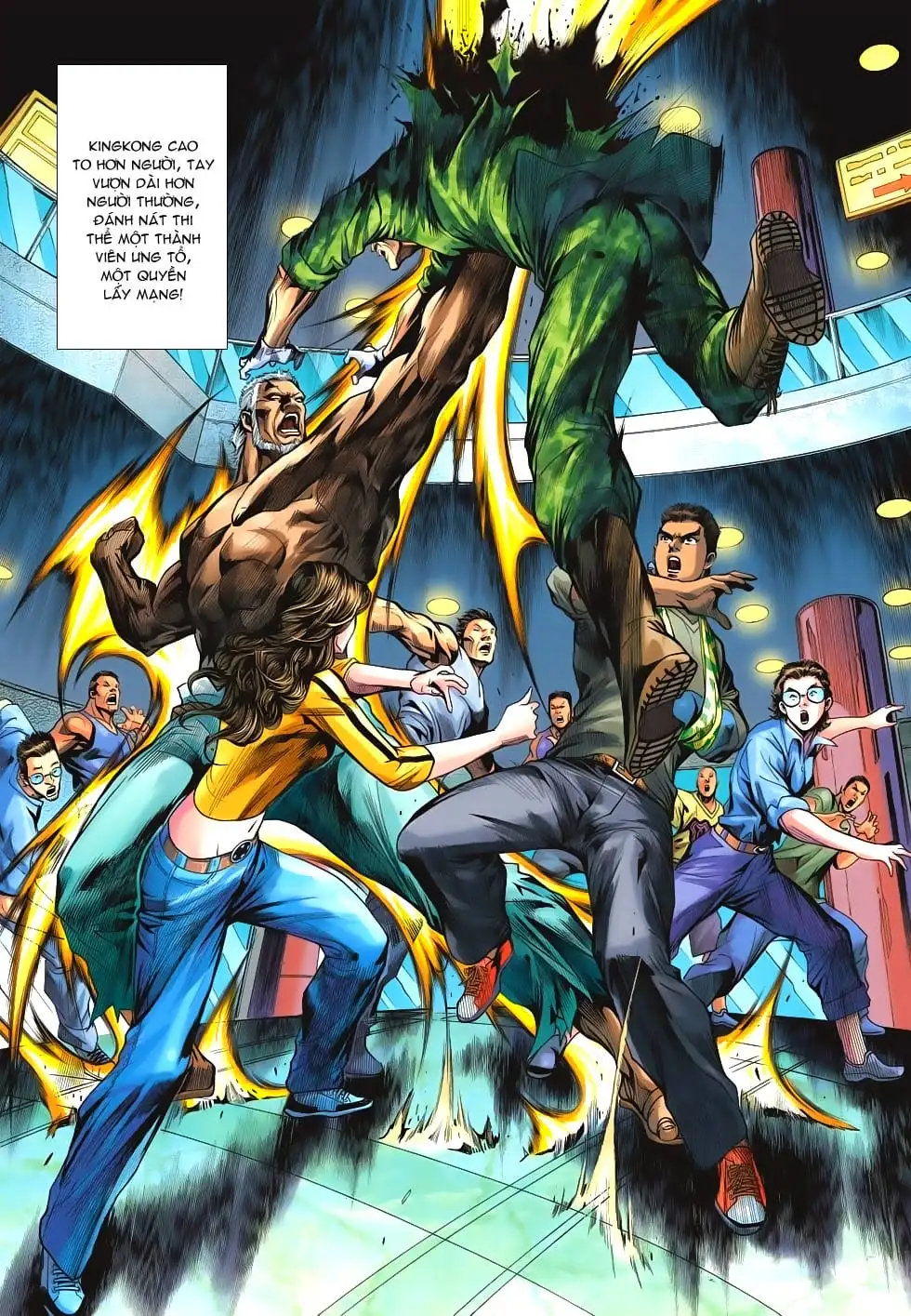 Truyện Tranh Tân Tác Long Hổ Môn trang 4