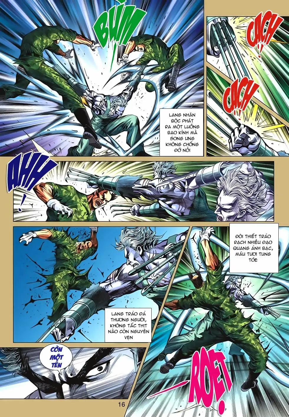 Truyện Tranh Tân Tác Long Hổ Môn trang 4