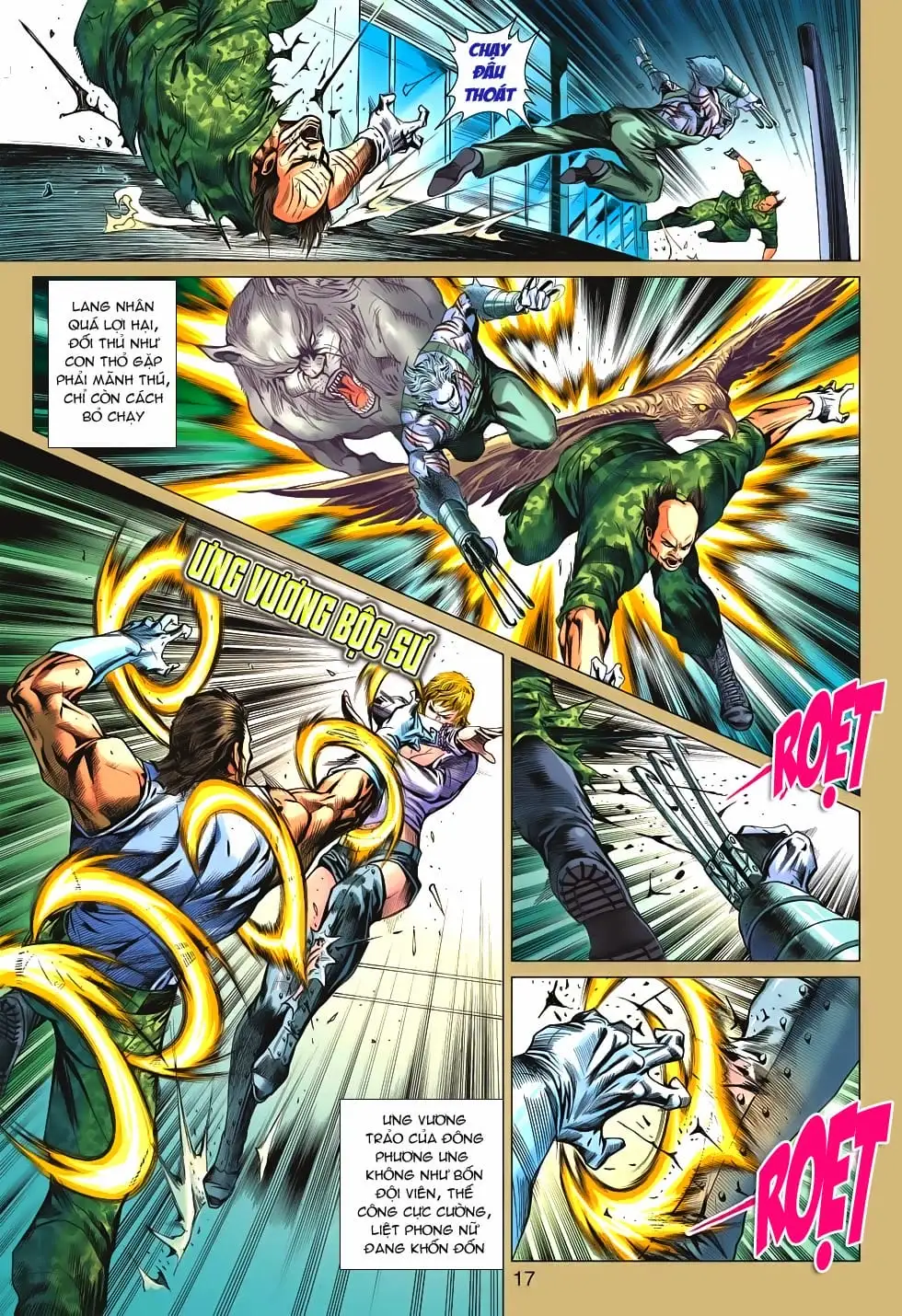 Truyện Tranh Tân Tác Long Hổ Môn trang 4