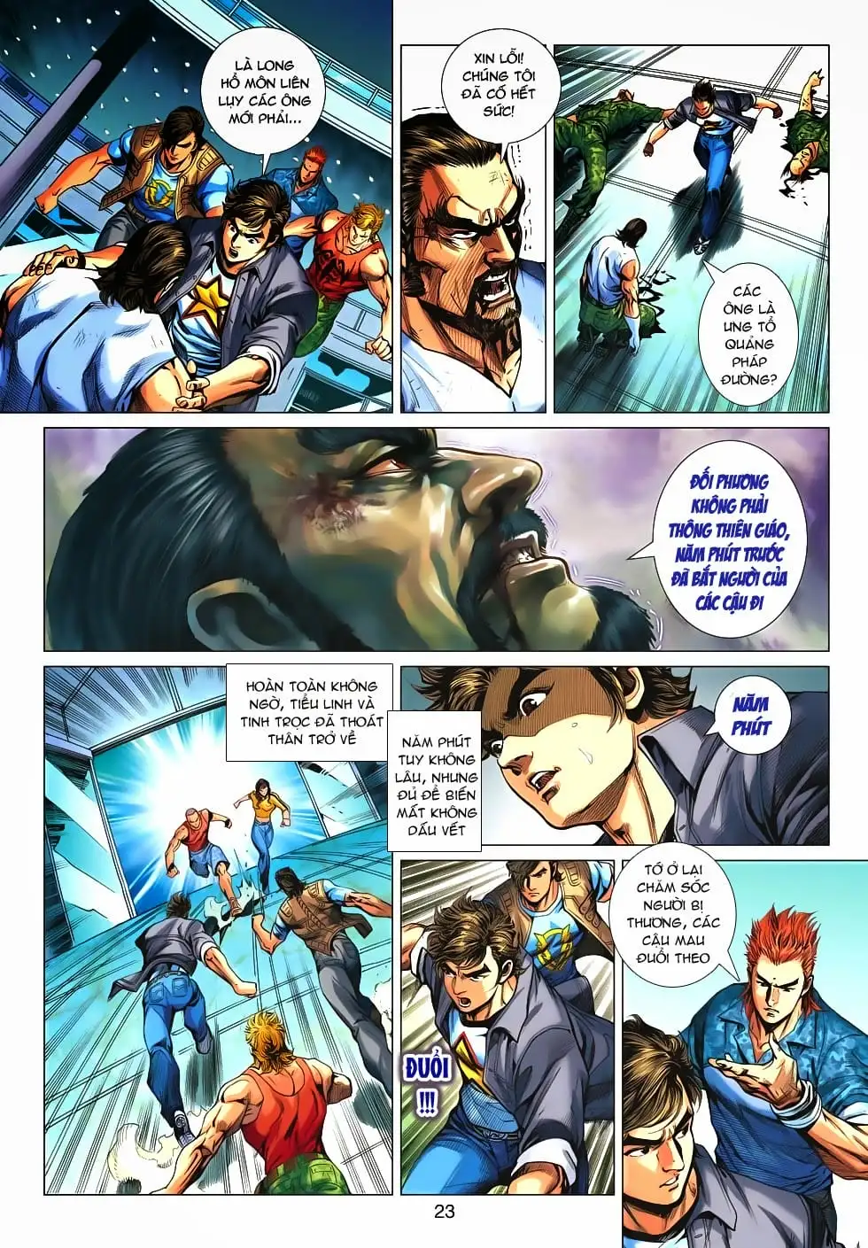 Truyện Tranh Tân Tác Long Hổ Môn trang 4