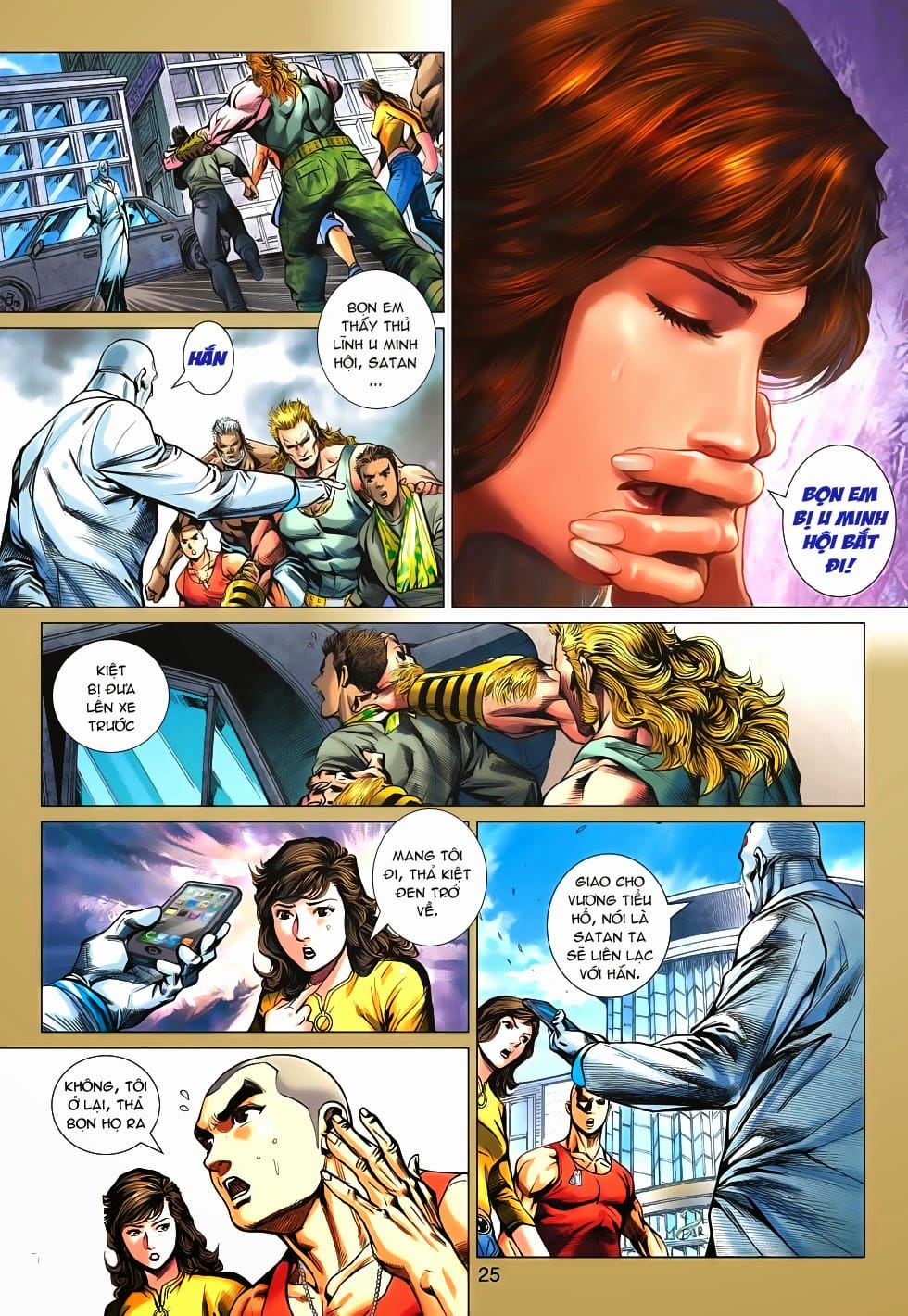 Truyện Tranh Tân Tác Long Hổ Môn trang 4