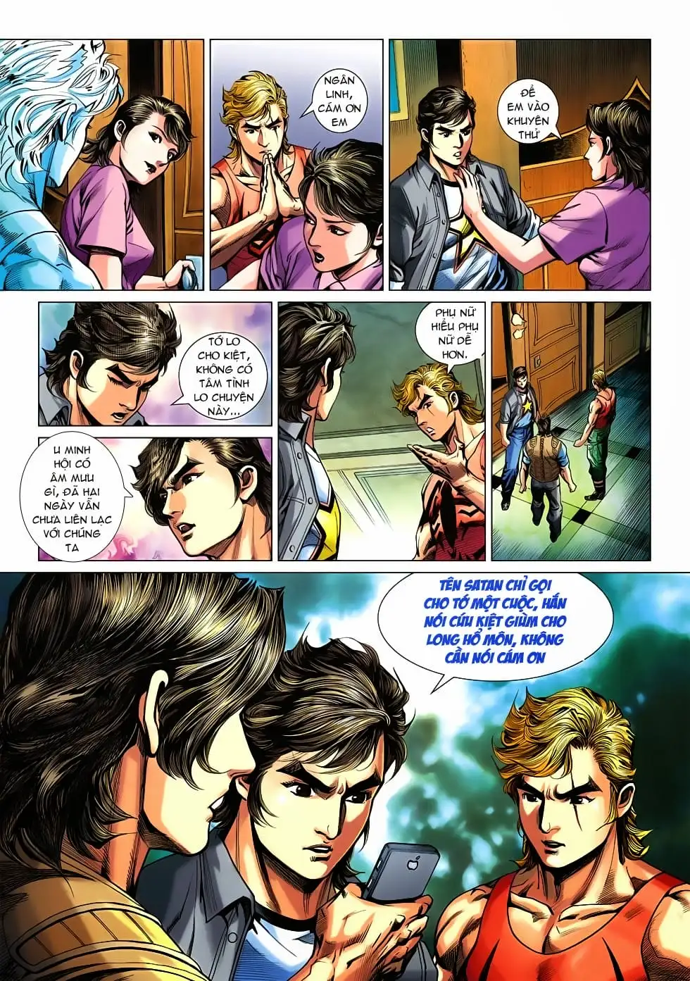 Truyện Tranh Tân Tác Long Hổ Môn trang 4