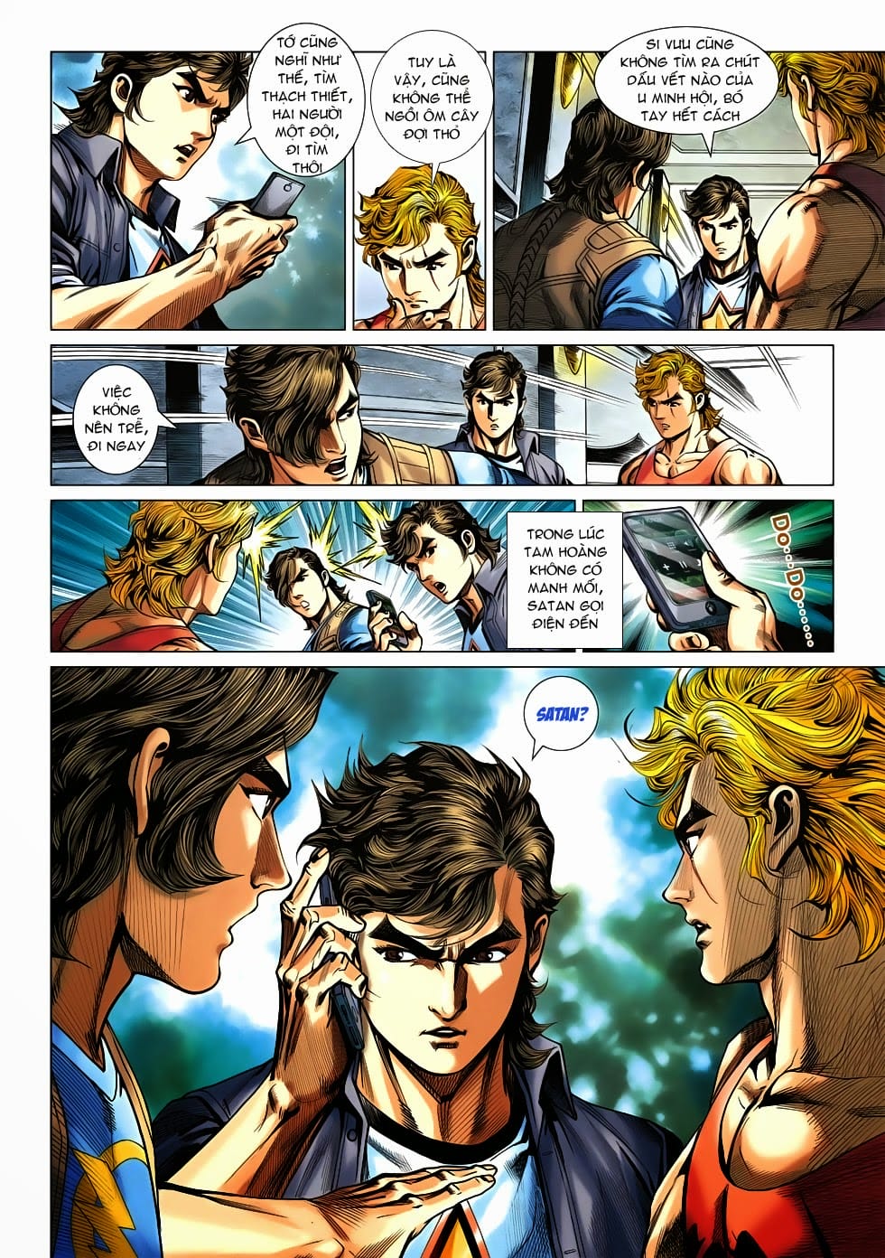 Truyện Tranh Tân Tác Long Hổ Môn trang 4